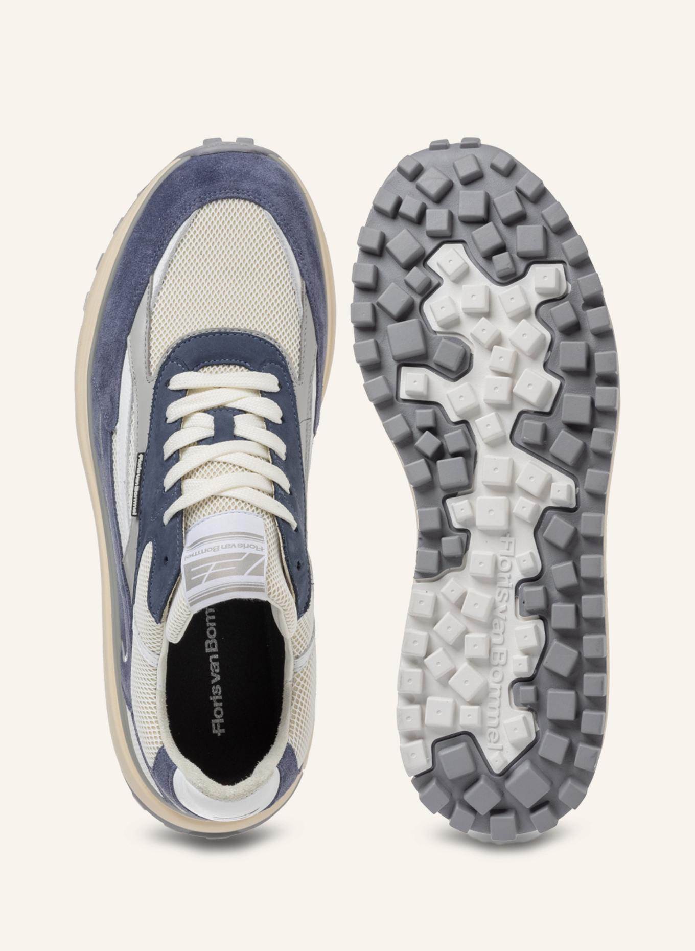 Floris van Bommel Sneaker DE GRIPPER 02: HELLBLAU