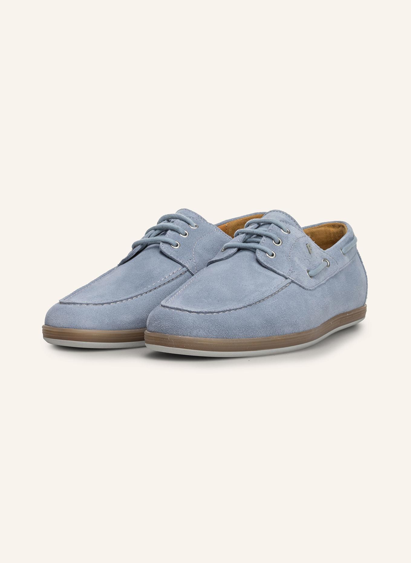 Floris van Bommel Bootsschuh DE ZEILER 02: HELLBLAU