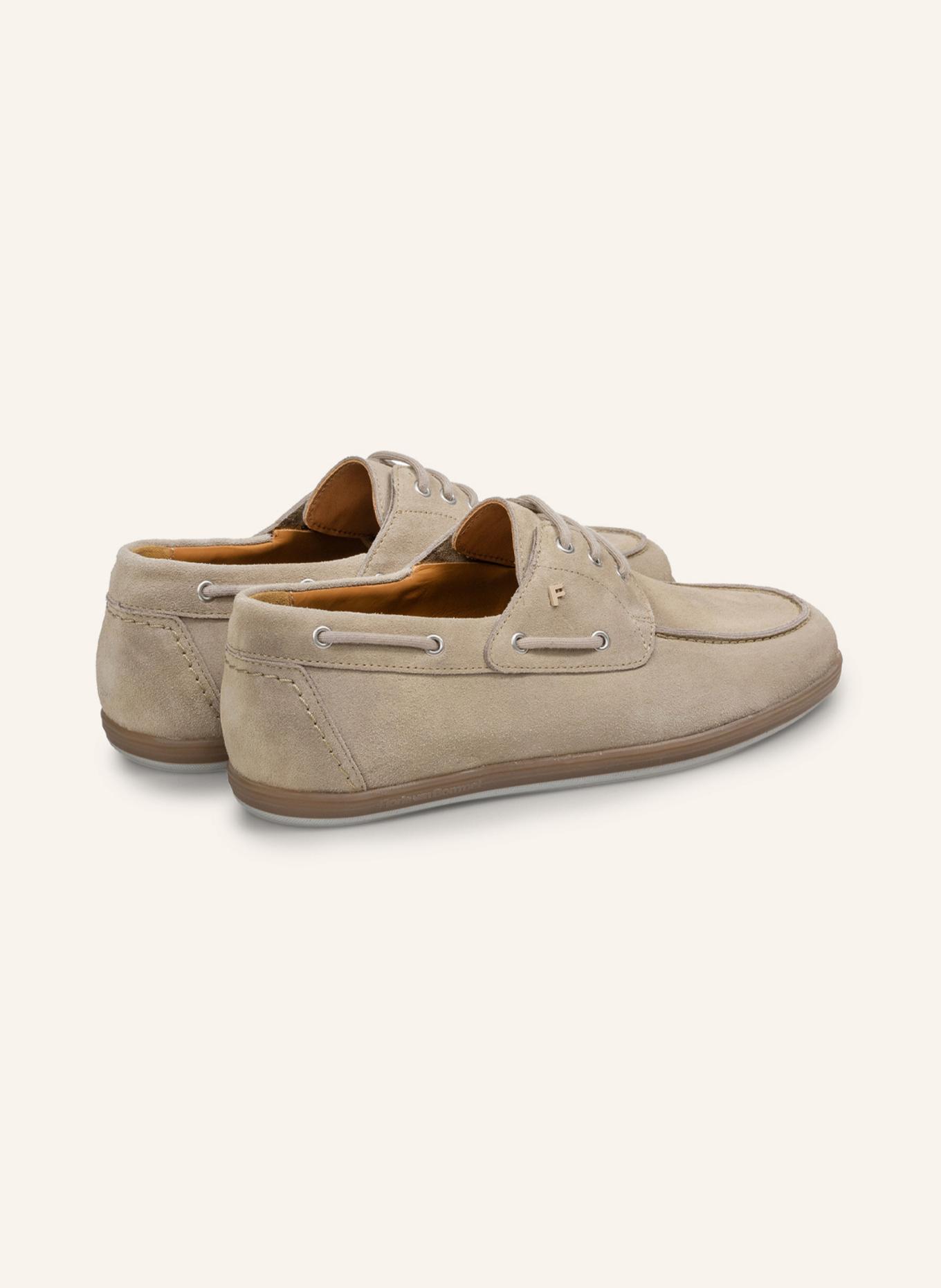 Floris van Bommel Bootsschuh DE ZEILER 02: HELLBRAUN