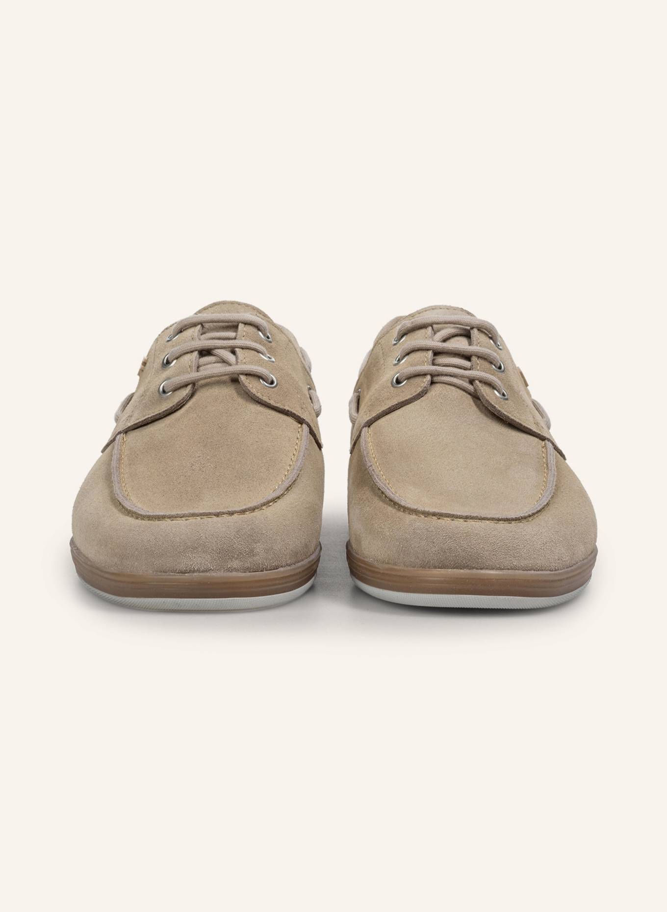 Floris van Bommel Bootsschuh DE ZEILER 02: HELLBRAUN