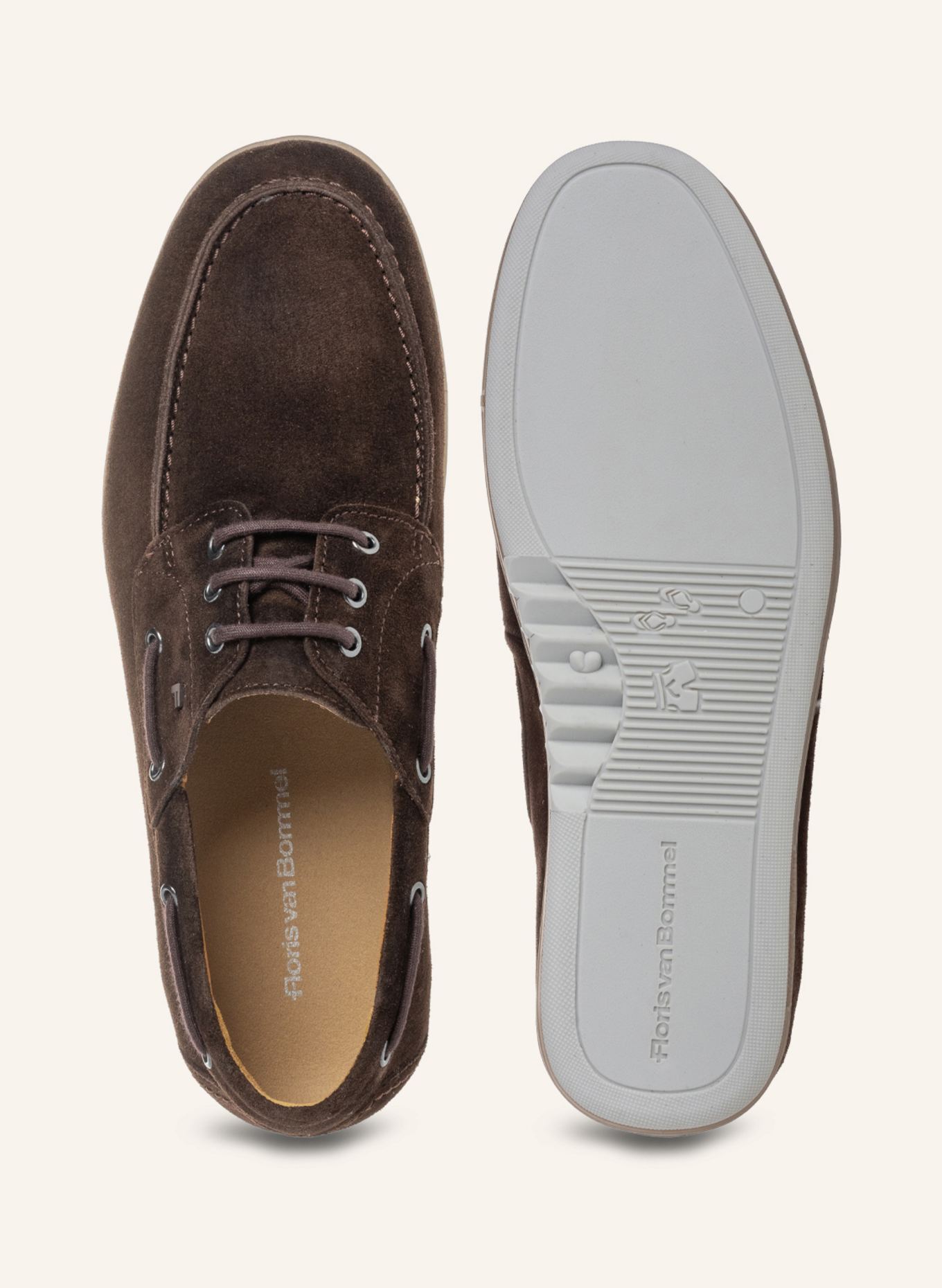 Floris van Bommel Bootsschuh DE ZEILER 02: DUNKELBRAUN