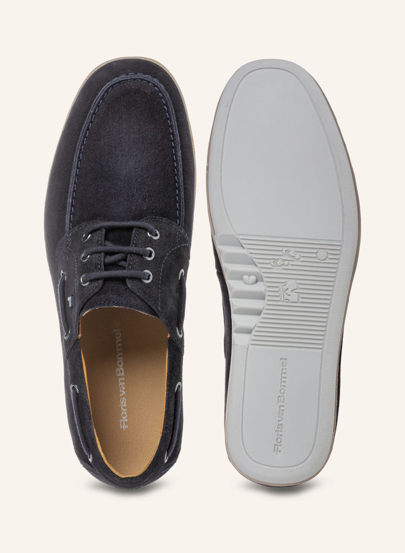 Floris van Bommel Bootsschuh DE ZEILER 02: DUNKELBLAU