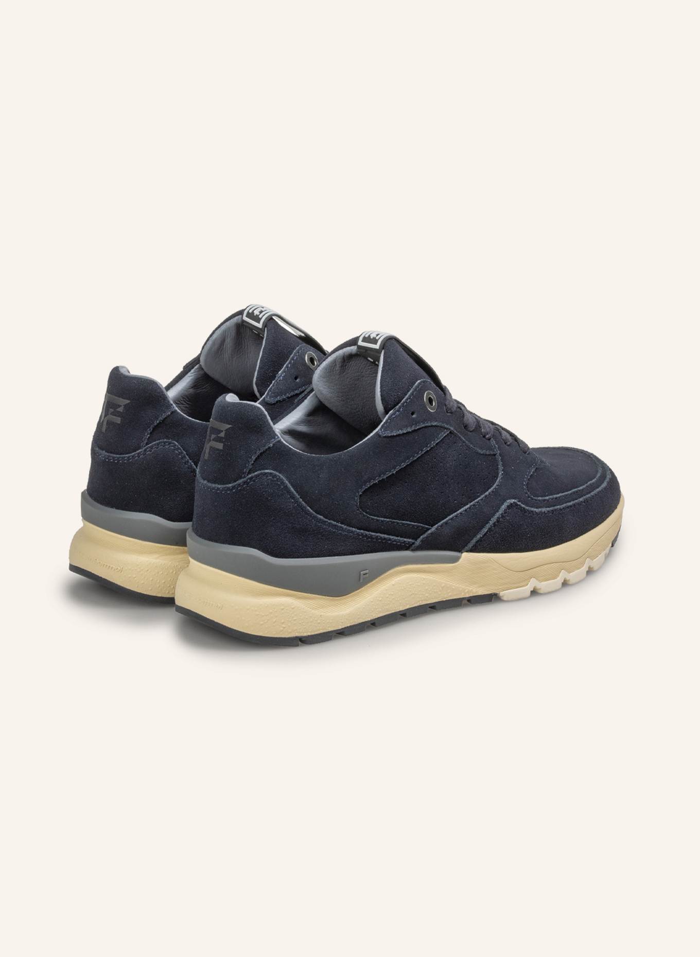 Floris van Bommel Sneaker DE TREENER 07: DUNKELBLAU