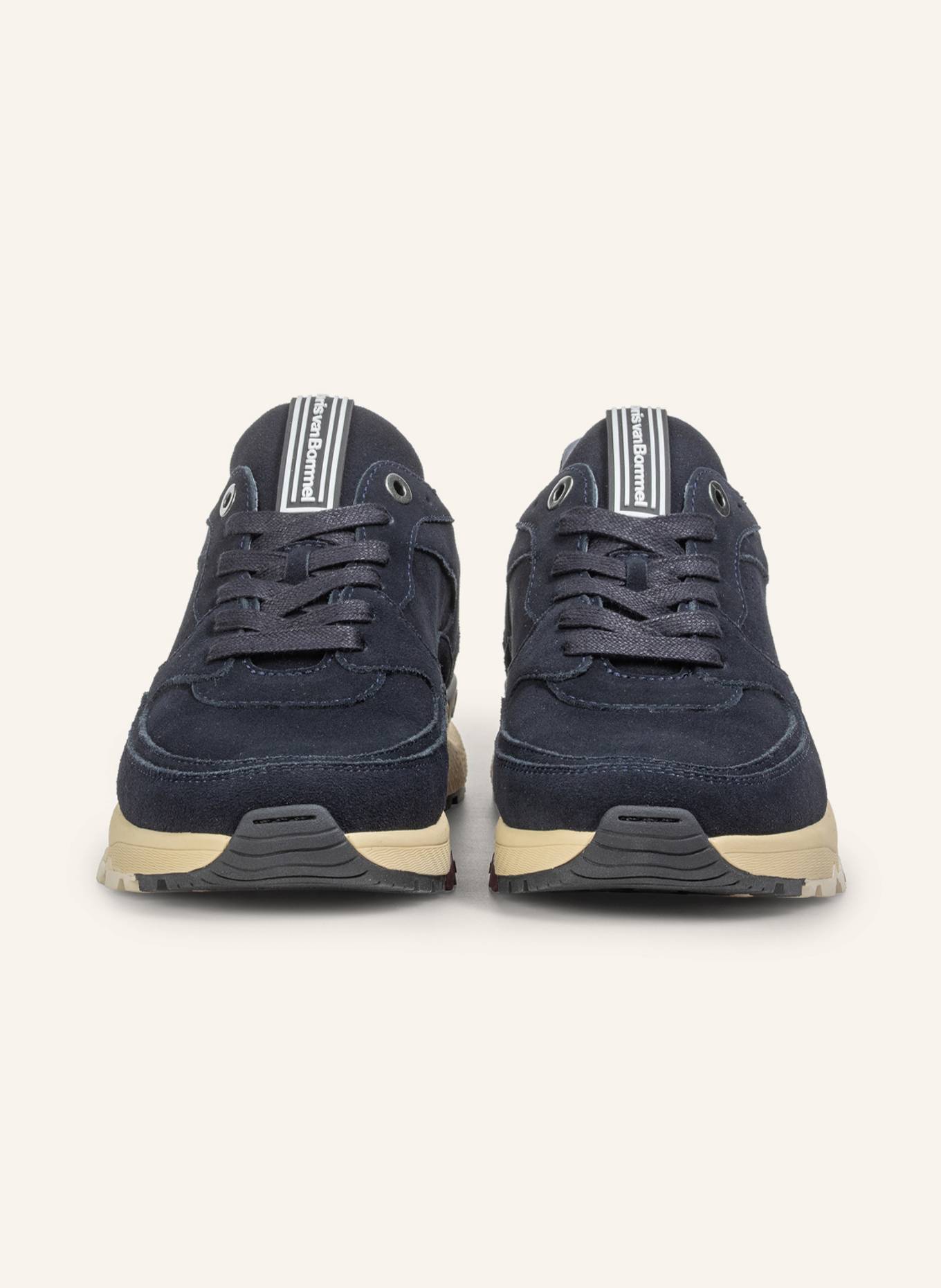 Floris van Bommel Sneaker DE TREENER 07: DUNKELBLAU