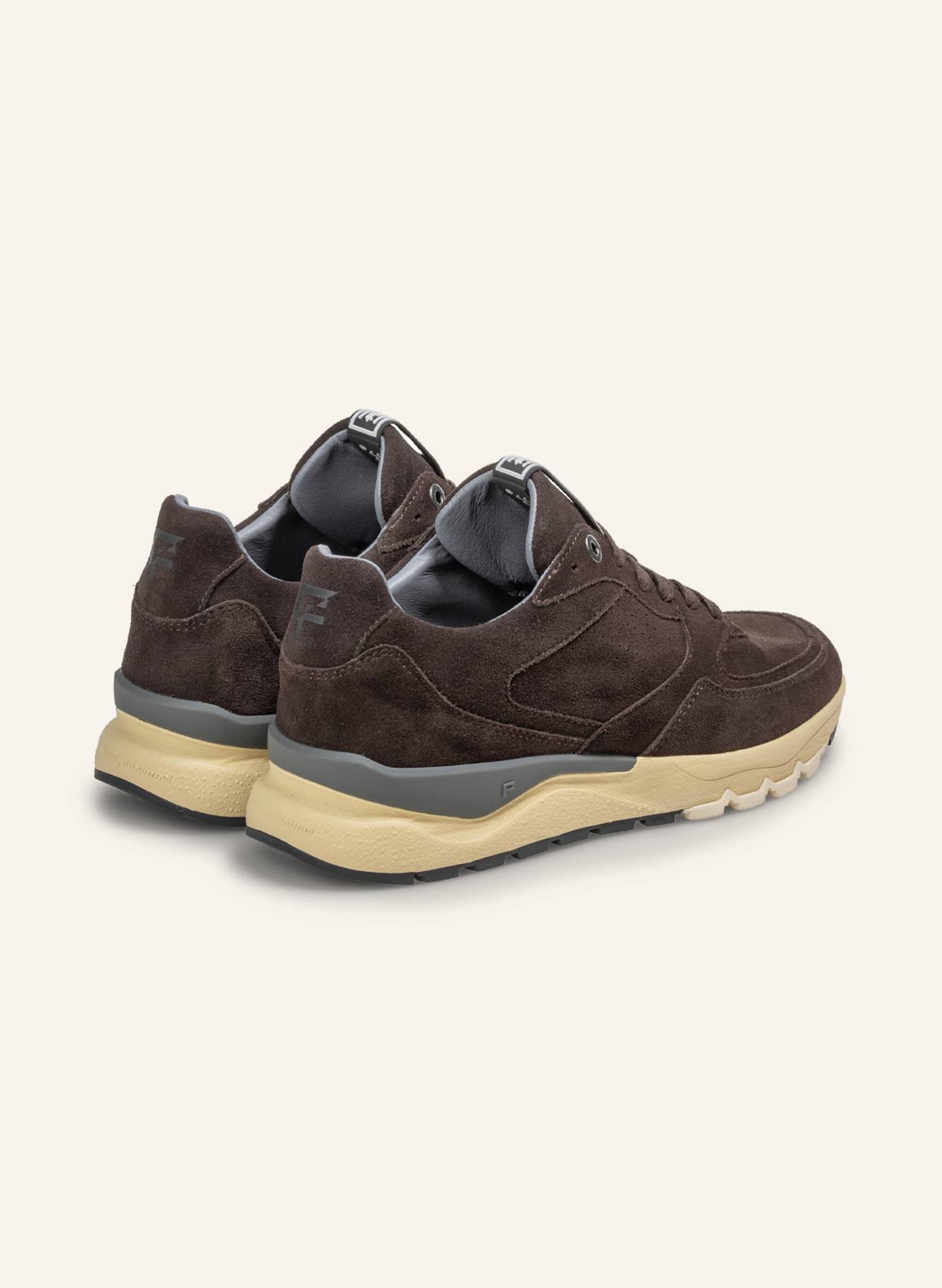 Floris van Bommel Sneaker DE TREENER 07: DUNKELBRAUN