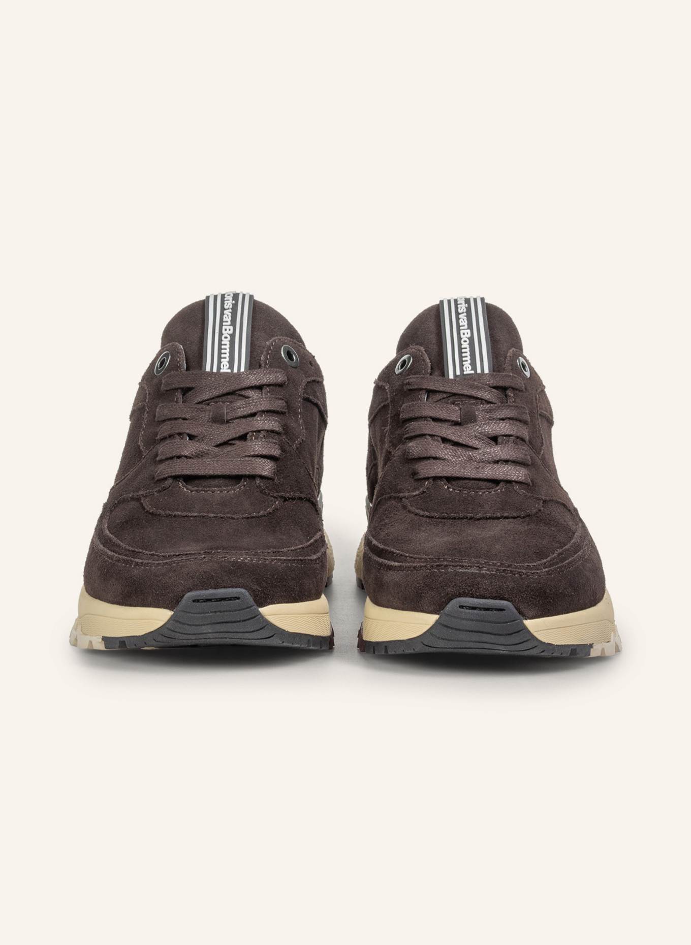 Floris van Bommel Sneaker DE TREENER 07: DUNKELBRAUN