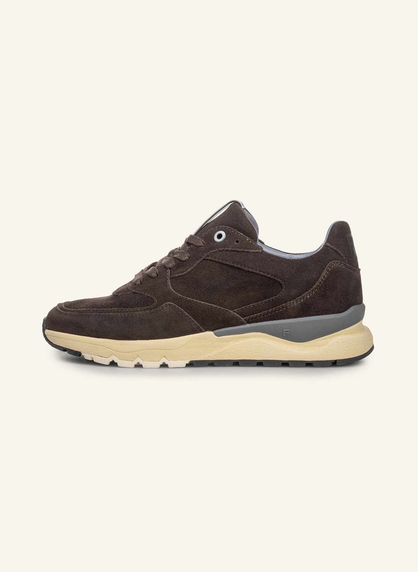 Floris van Bommel Sneaker DE TREENER 07: DUNKELBRAUN