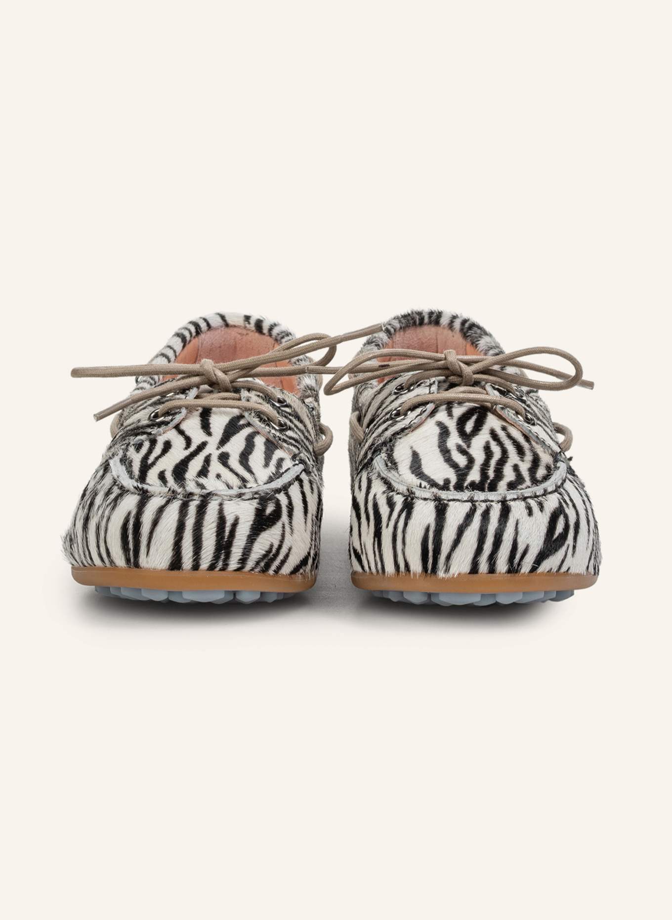 Floris van Bommel Loafer BOHWI 01: WEISS/ SCHWARZ