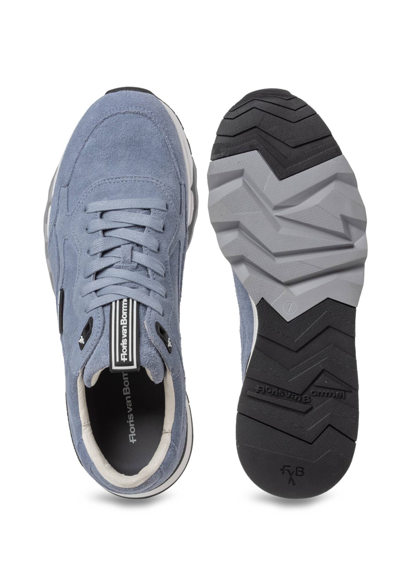 Floris van Bommel Sneaker DE ZAGER 10: HELLBLAU
