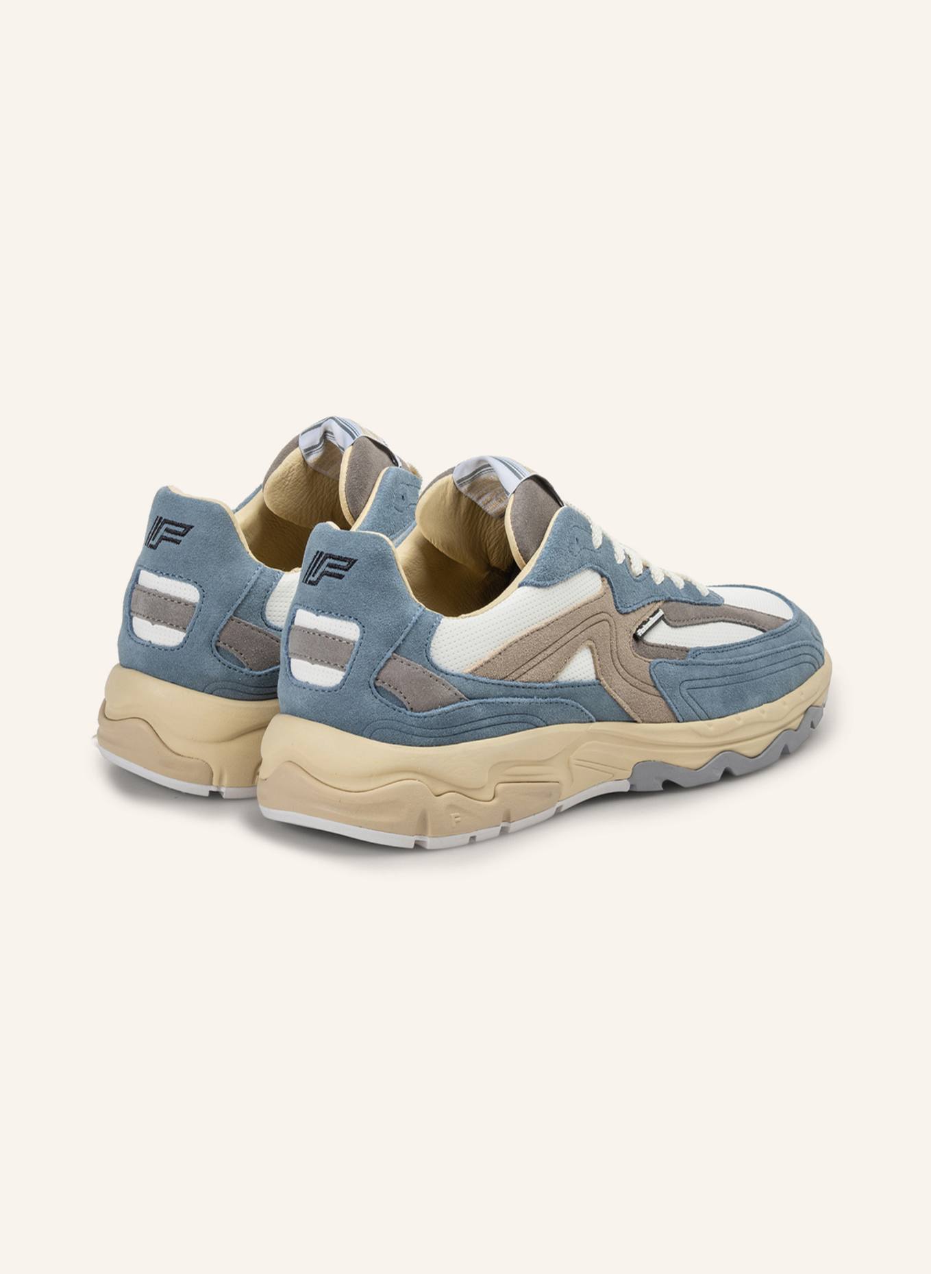 Floris van Bommel Sneaker DE REZER 02: HELLBLAU