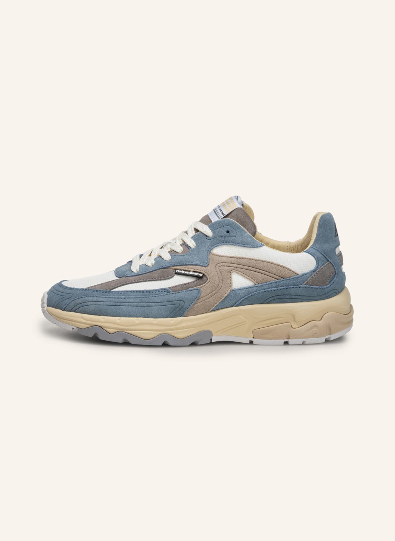 Floris van Bommel Sneaker DE REZER 02: HELLBLAU