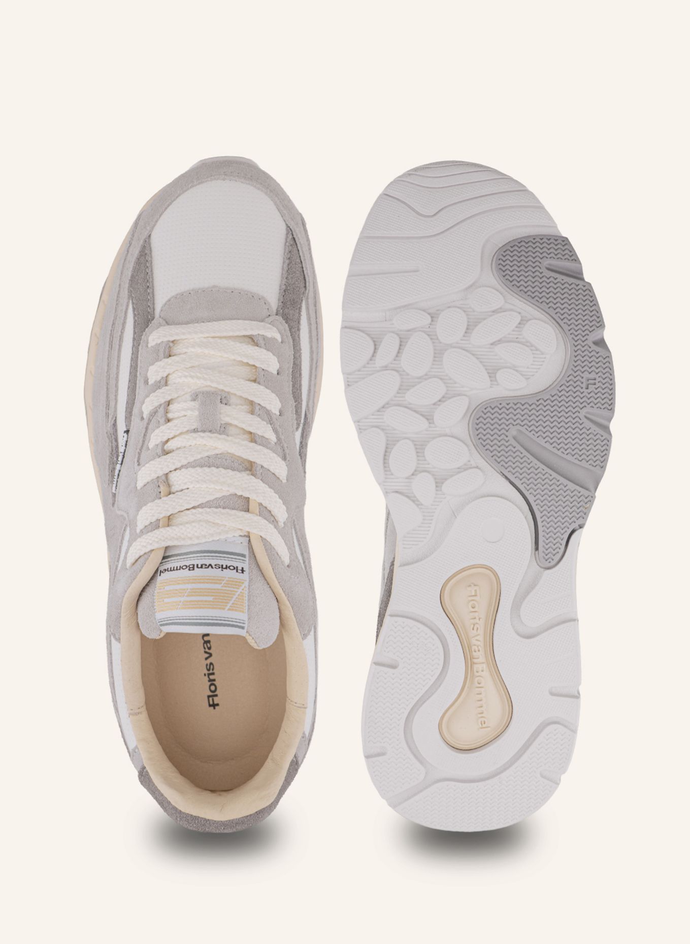 Floris van Bommel Sneaker DE REZER 02: WEISS