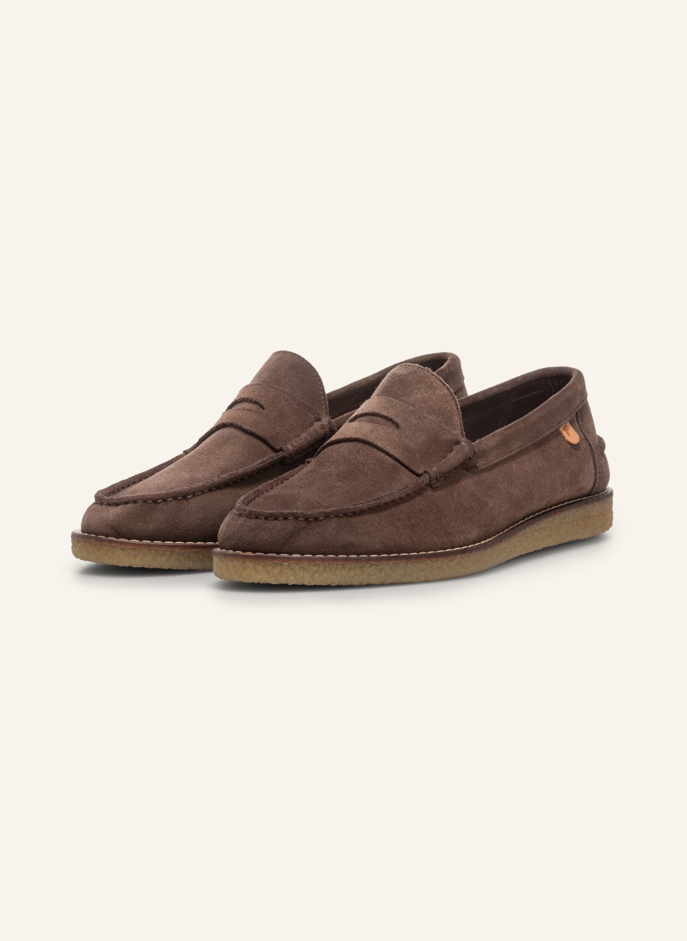 Floris van Bommel Loafer DE KREPPER 01: BRAUN