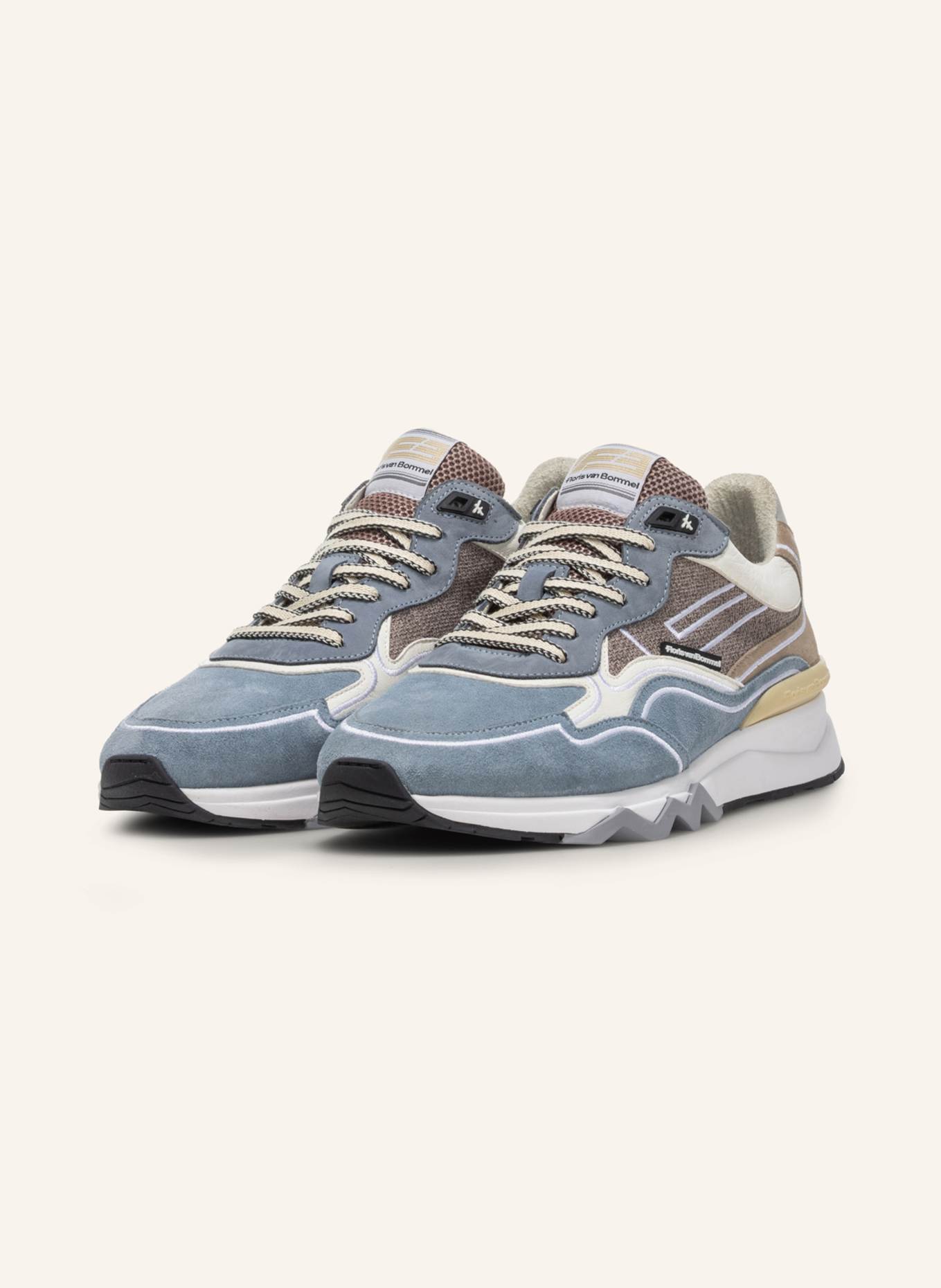 Floris van Bommel Sneaker DE ZAGER 03: HELLBLAU