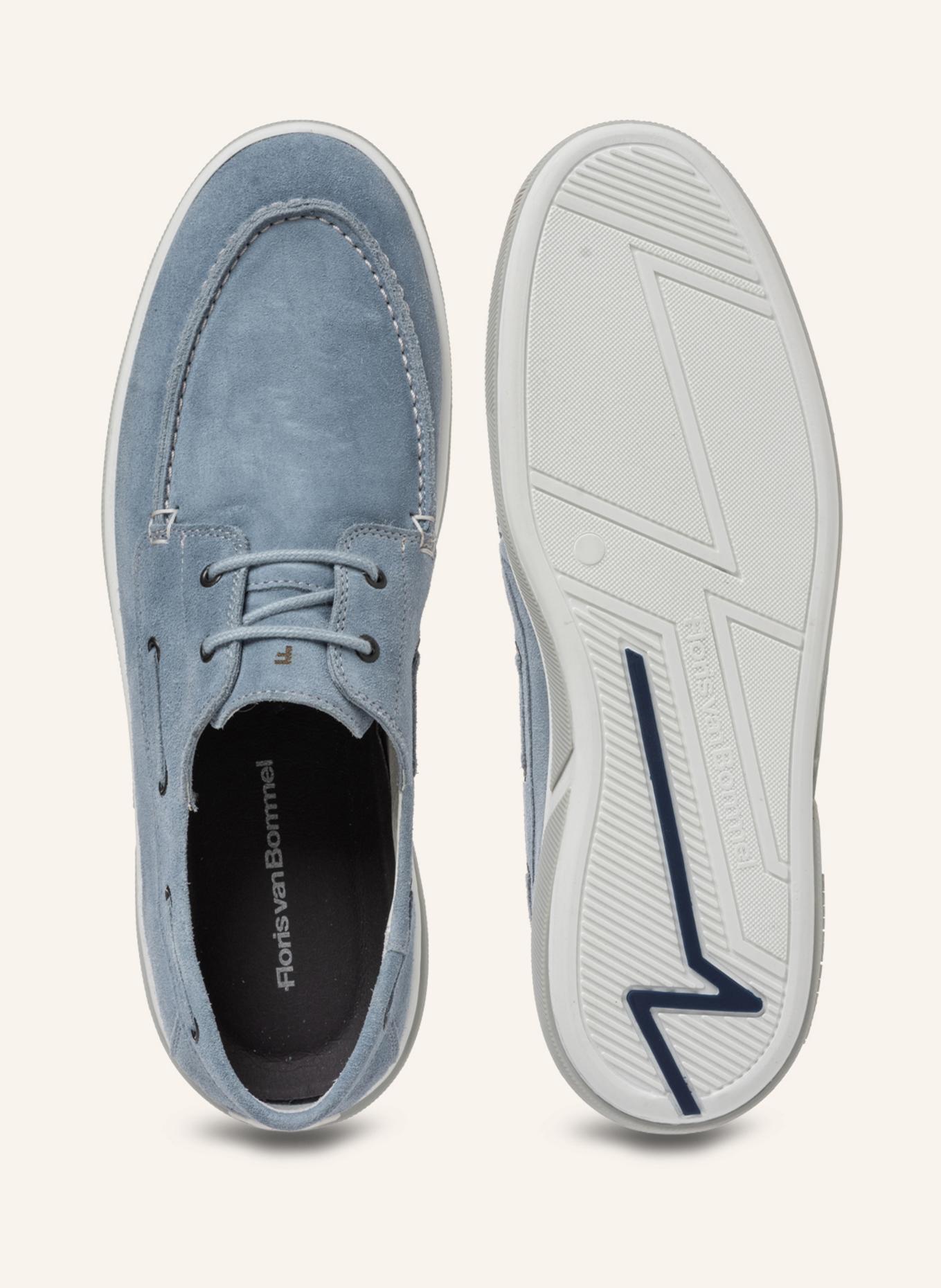 Floris van Bommel Bootsschuh DE BOOTER 01: HELLBLAU
