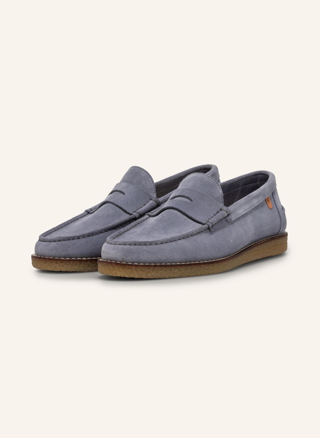 Floris van Bommel Loafer DE KREPPER 01: BLAU