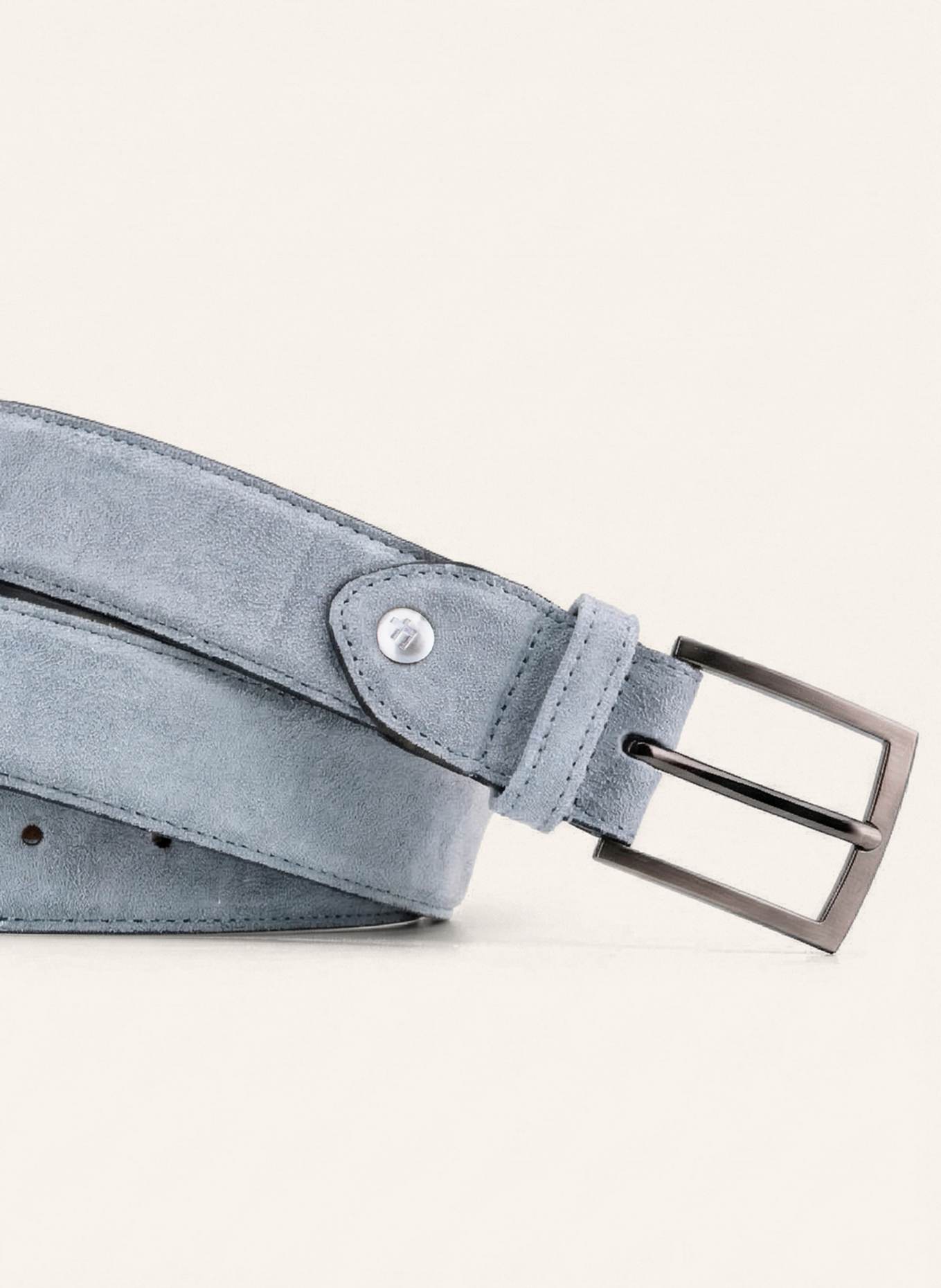 Floris van Bommel Gürtel DE BELTER 42: HELLBLAU