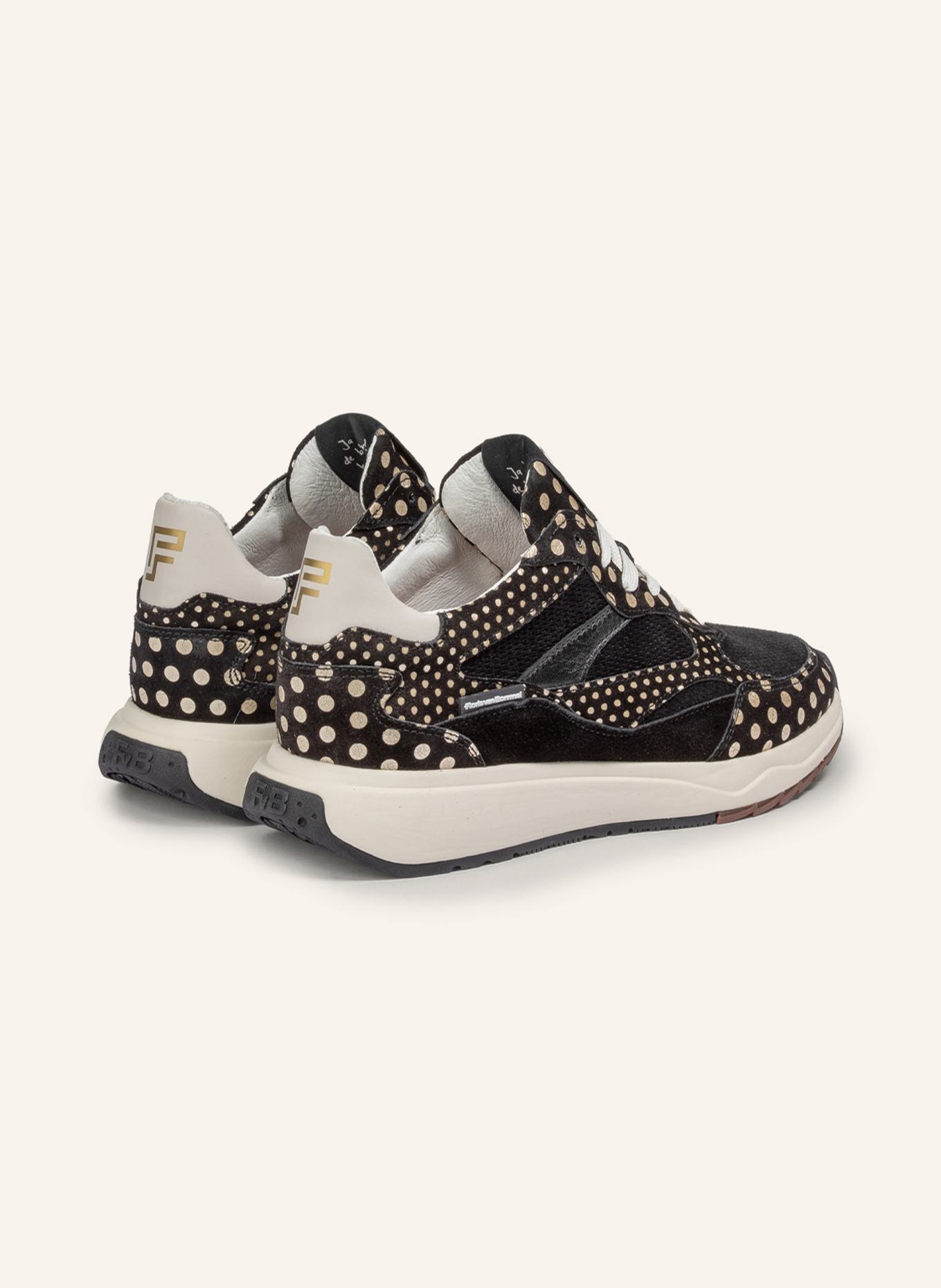 Floris van Bommel Sneaker SUVI 05: SCHWARZ