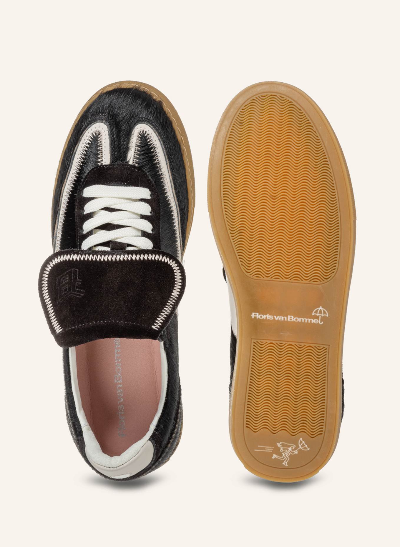 Floris van Bommel Sneaker MINNI 07: SCHWARZ