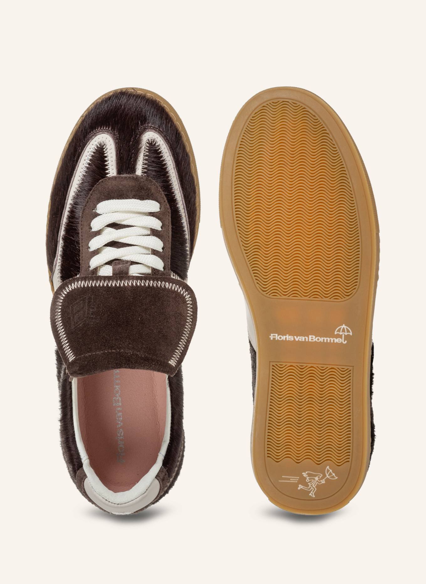 Floris van Bommel Sneaker MINNI 07: DUNKELBRAUN