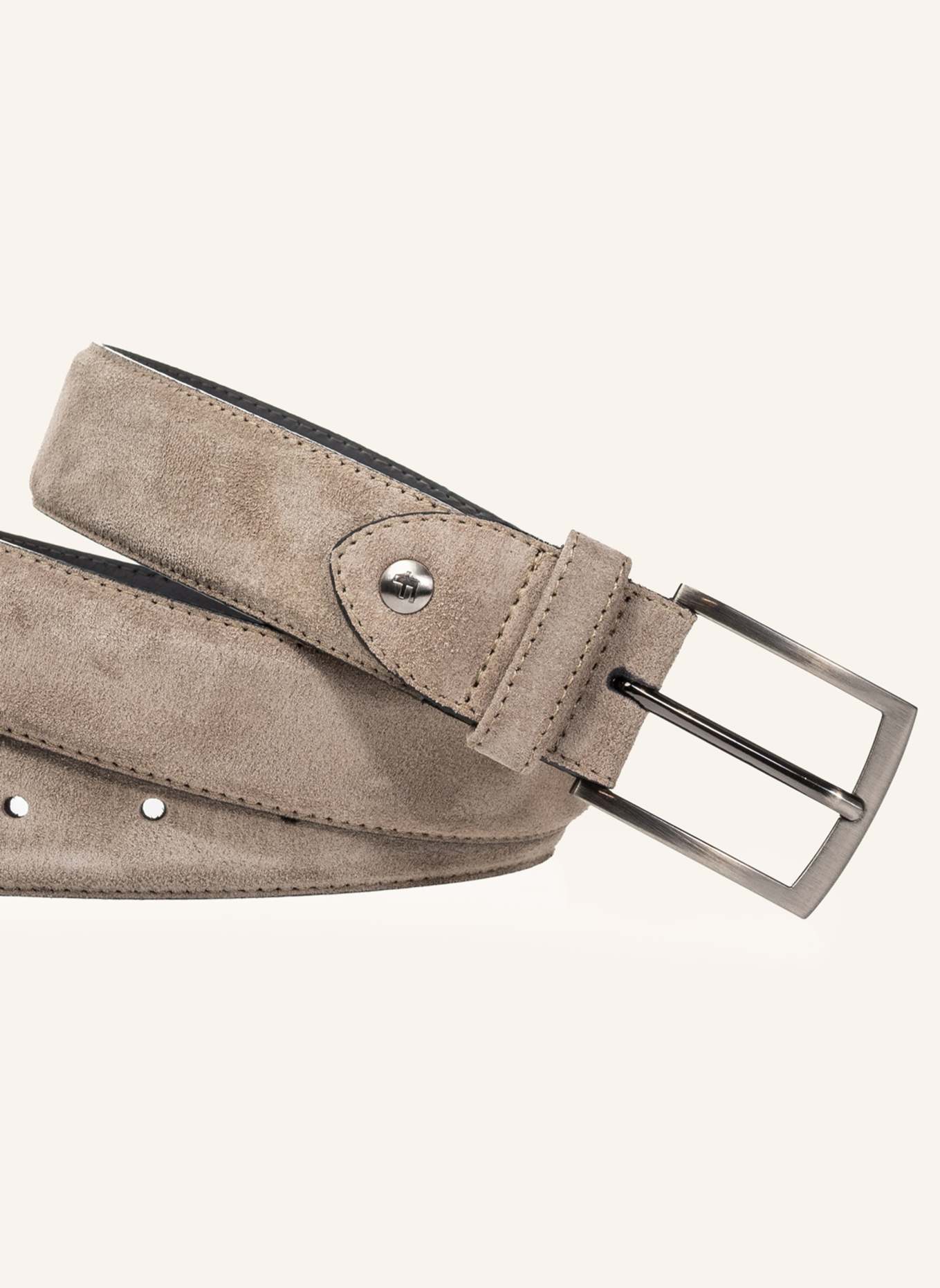 Floris van Bommel Gürtel DE BELTER 52: HELLBRAUN