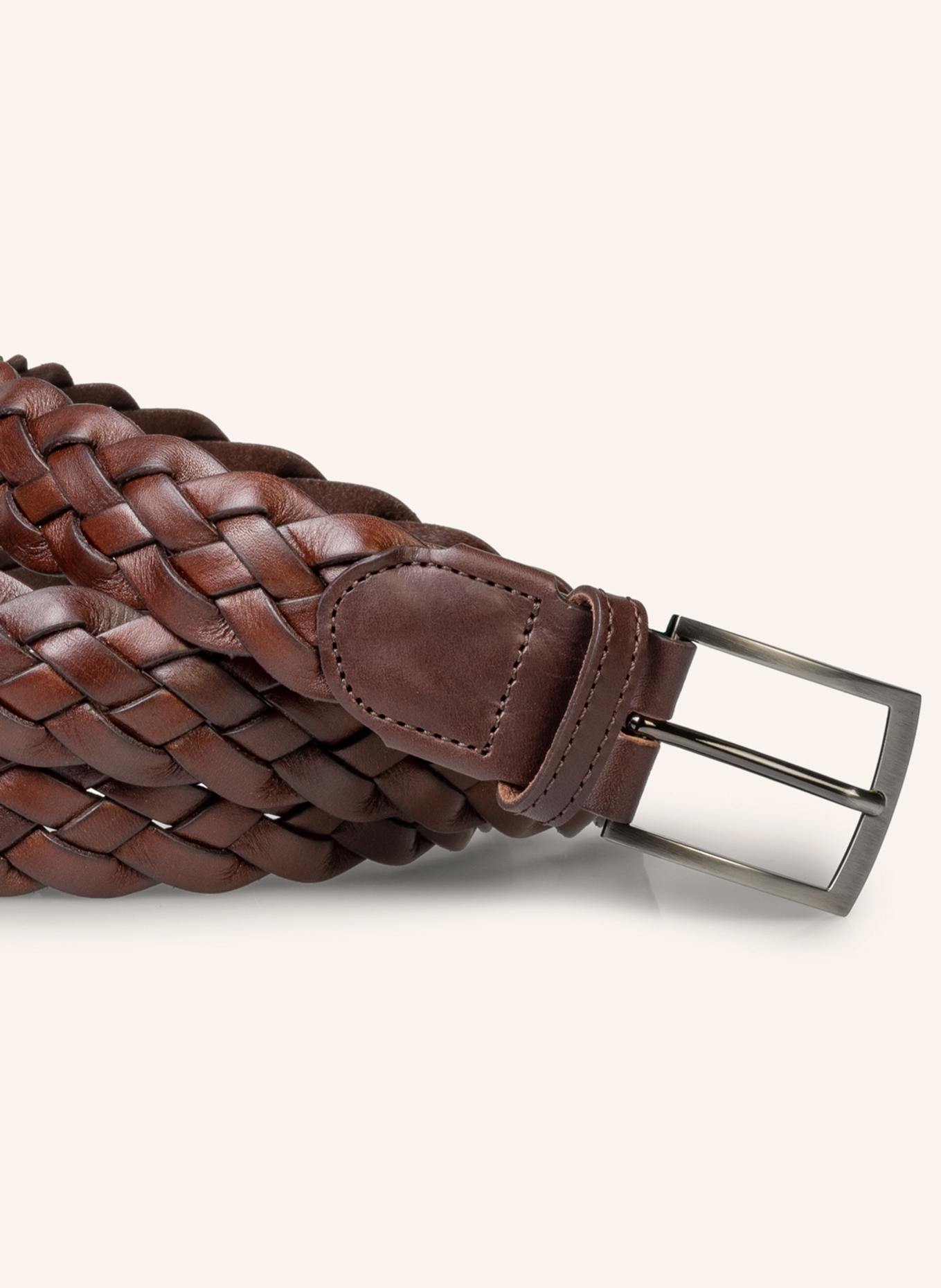 Floris van Bommel Gürtel DE BELTER 37: BRAUN