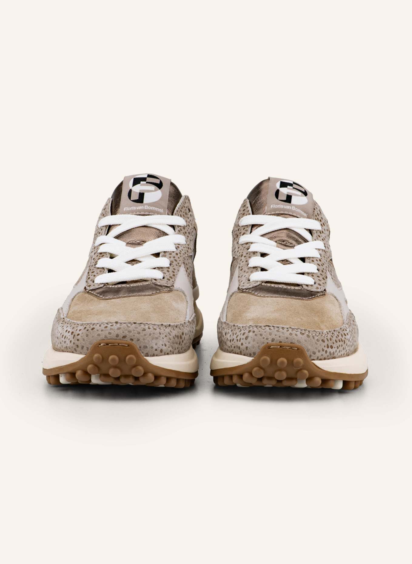 Floris van Bommel Sneaker NOPPI 41: TAUPE