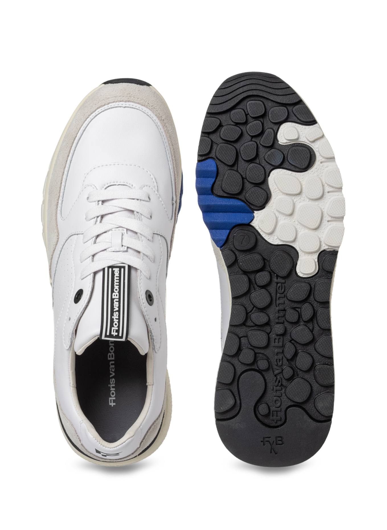 Floris van Bommel Sneaker DE TREENER 07: WEISS