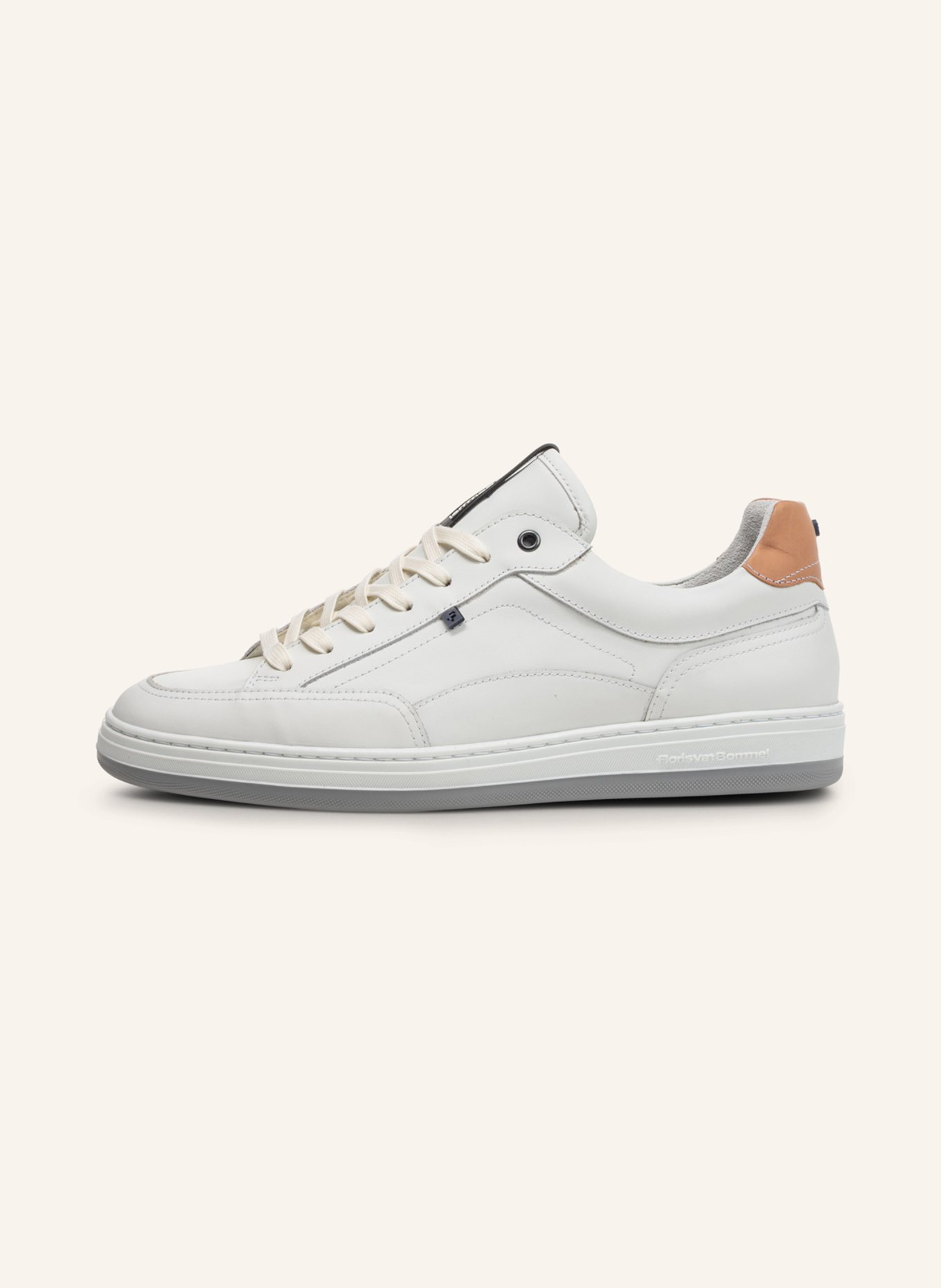 Floris van Bommel Sneaker DE DIJKER 01: WEISS