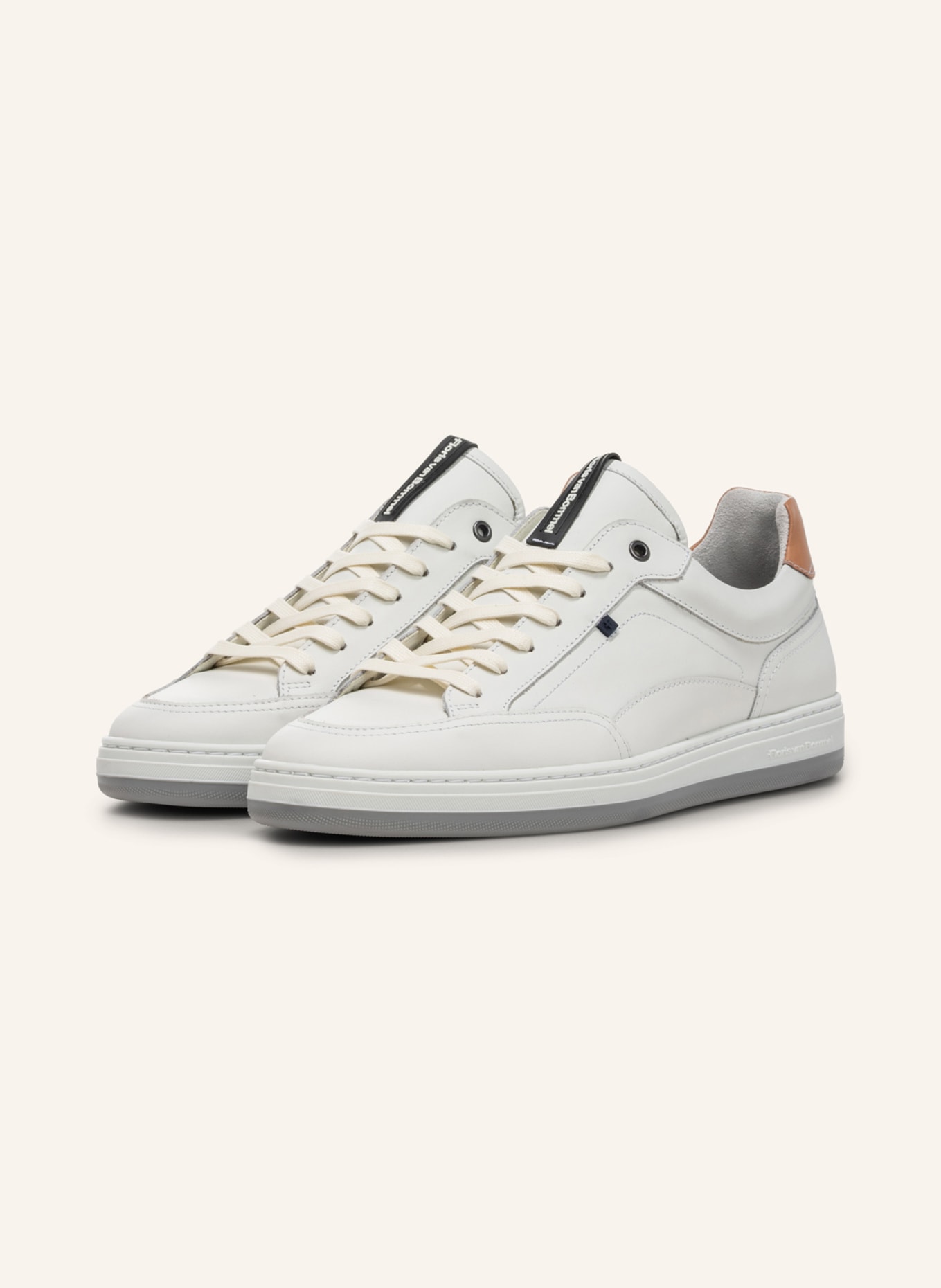 Floris van Bommel Sneaker DE DIJKER 01: WEISS