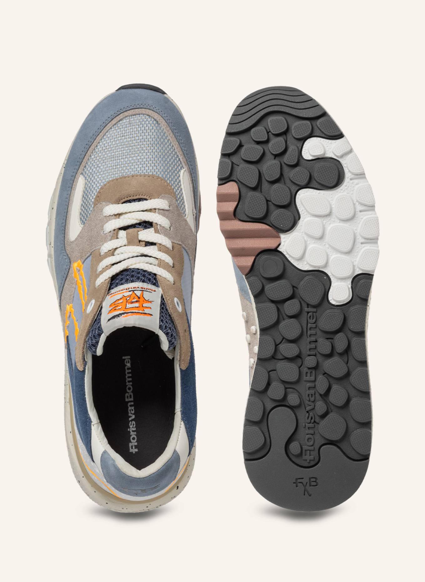 Floris van Bommel Sneaker DE TREENER 06: HELLBLAU