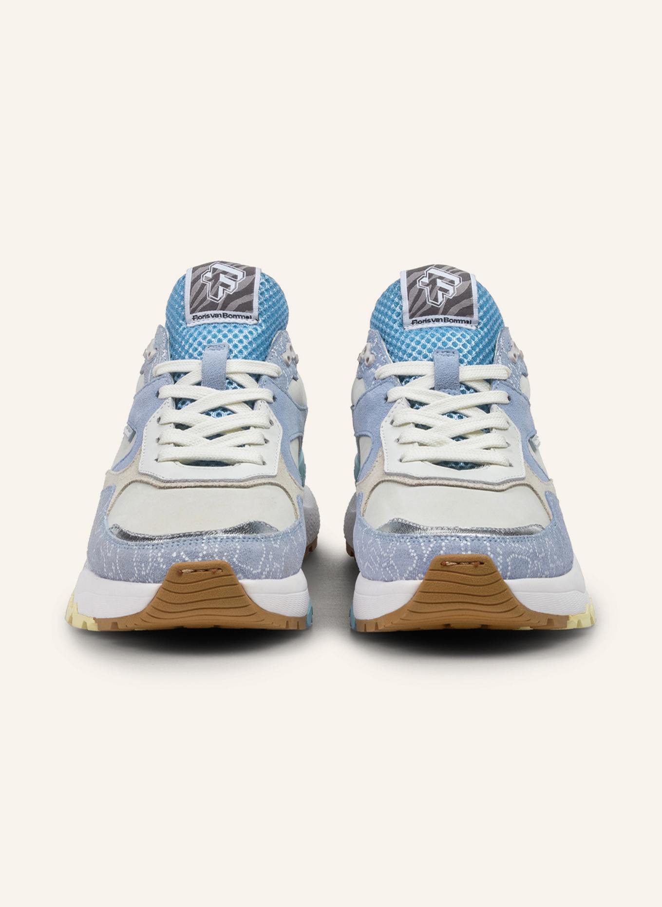 Floris van Bommel Sneaker TRENI 02: HELLBLAU