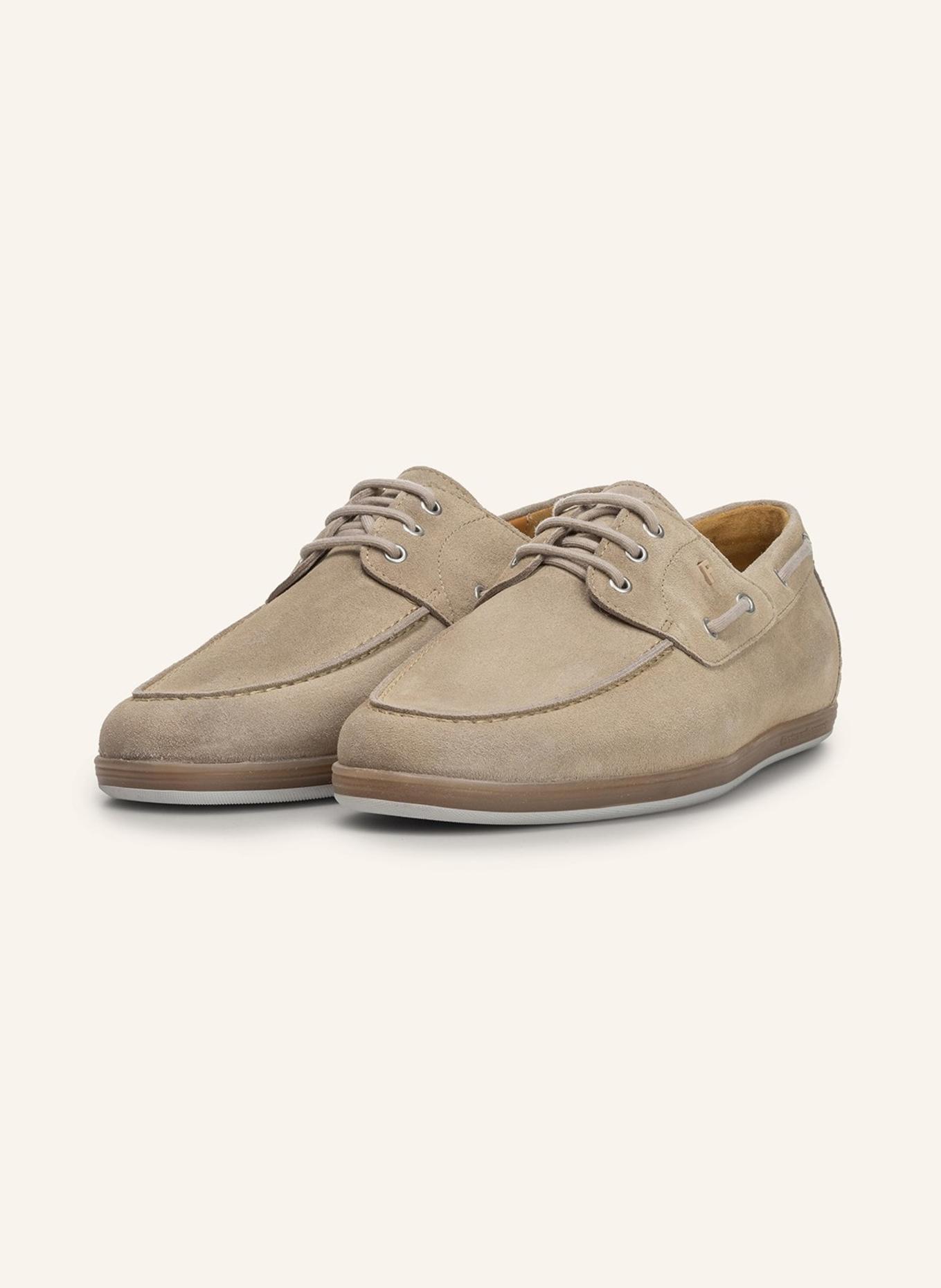 Floris van Bommel Bootsschuh DE ZEILER 02: HELLBRAUN