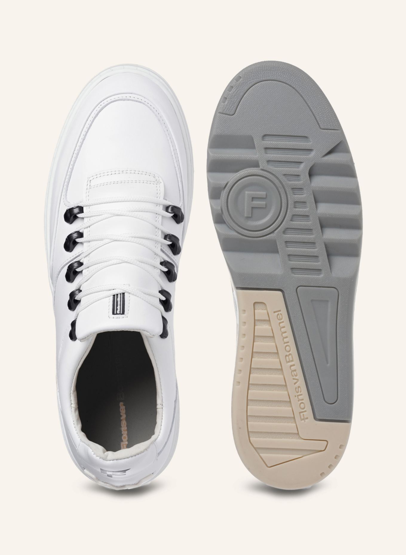 Floris van Bommel Sneaker DE KUPSTER 02: WEISS
