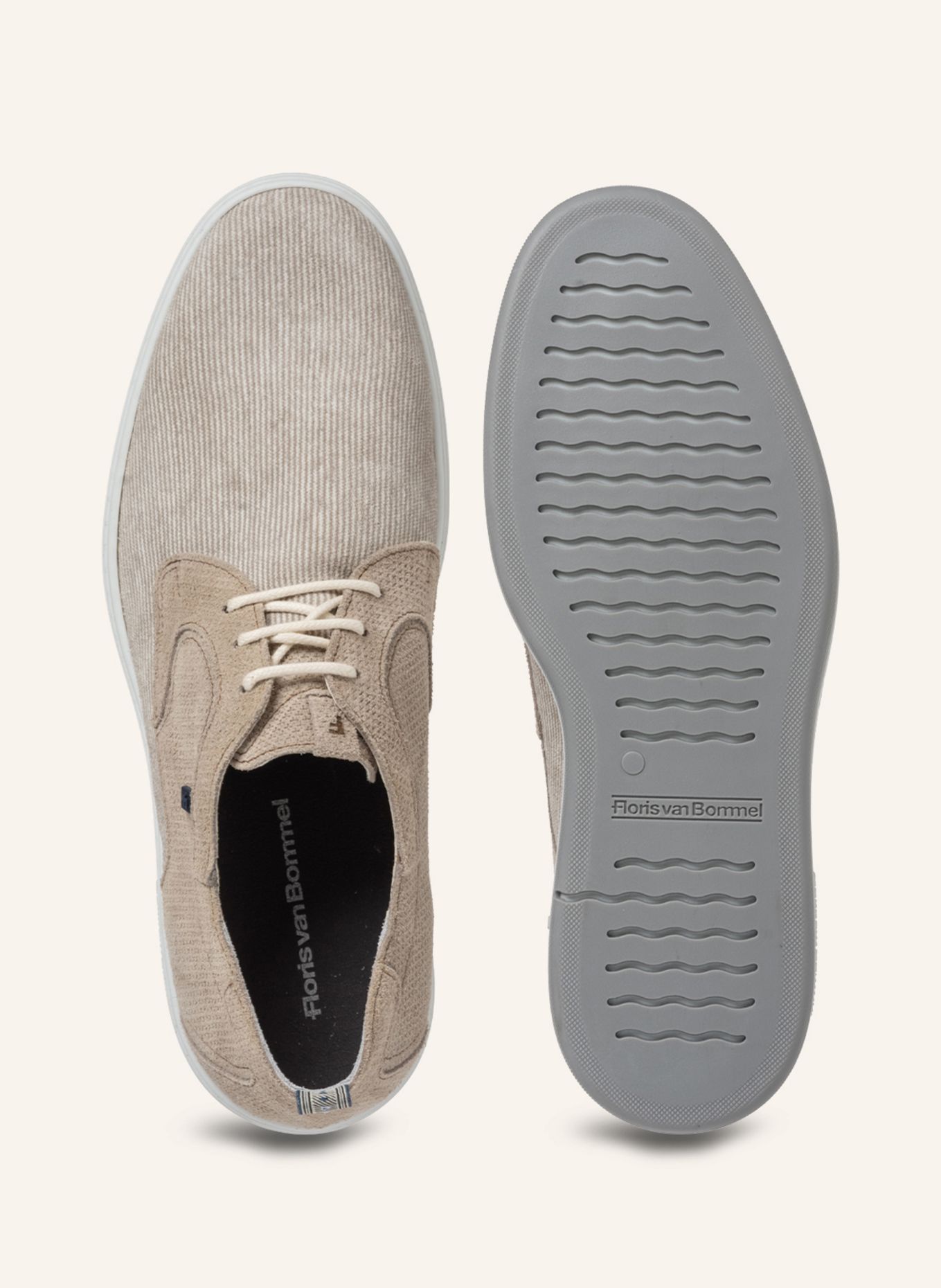 Floris van Bommel Halbschuhe DE DIJKER 03: HELLBRAUN
