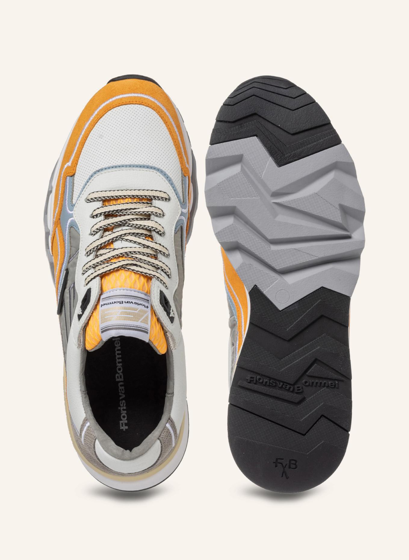 Floris van Bommel Sneaker DE ZAGER 03: ORANGE