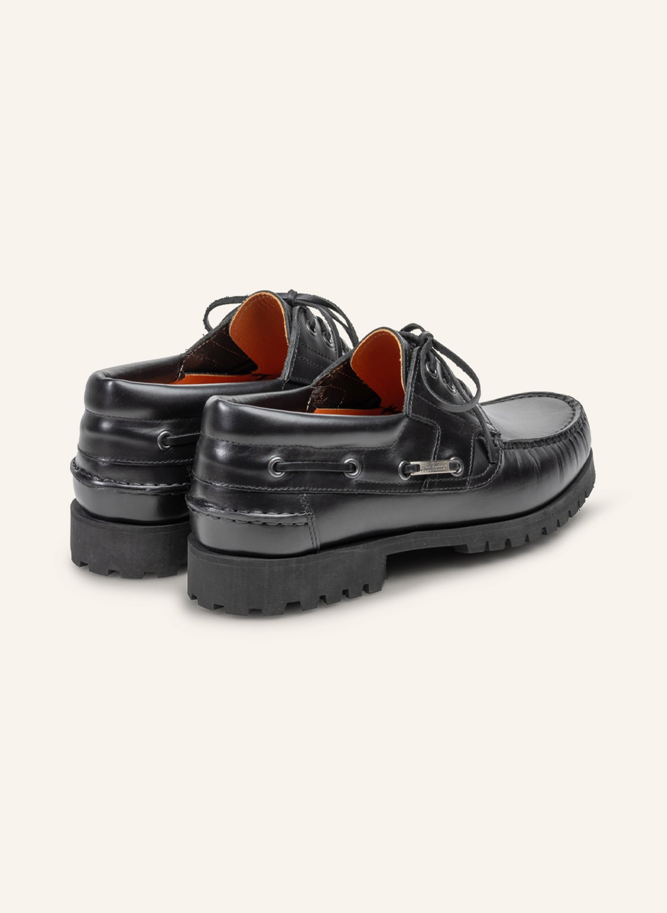Floris van Bommel Bootsschuh BOAT SHOE 02: SCHWARZ