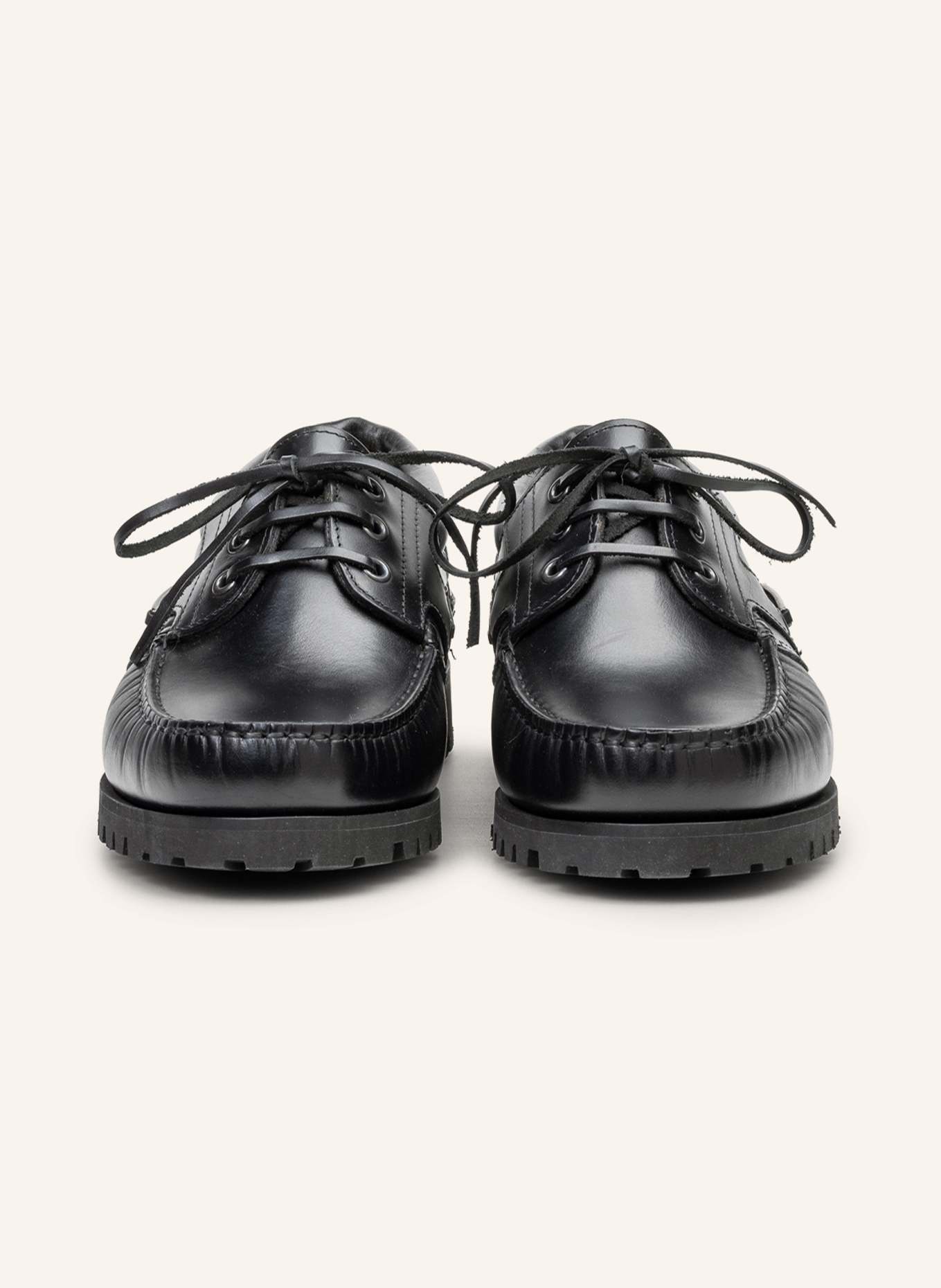 Floris van Bommel Bootsschuh BOAT SHOE 02: SCHWARZ