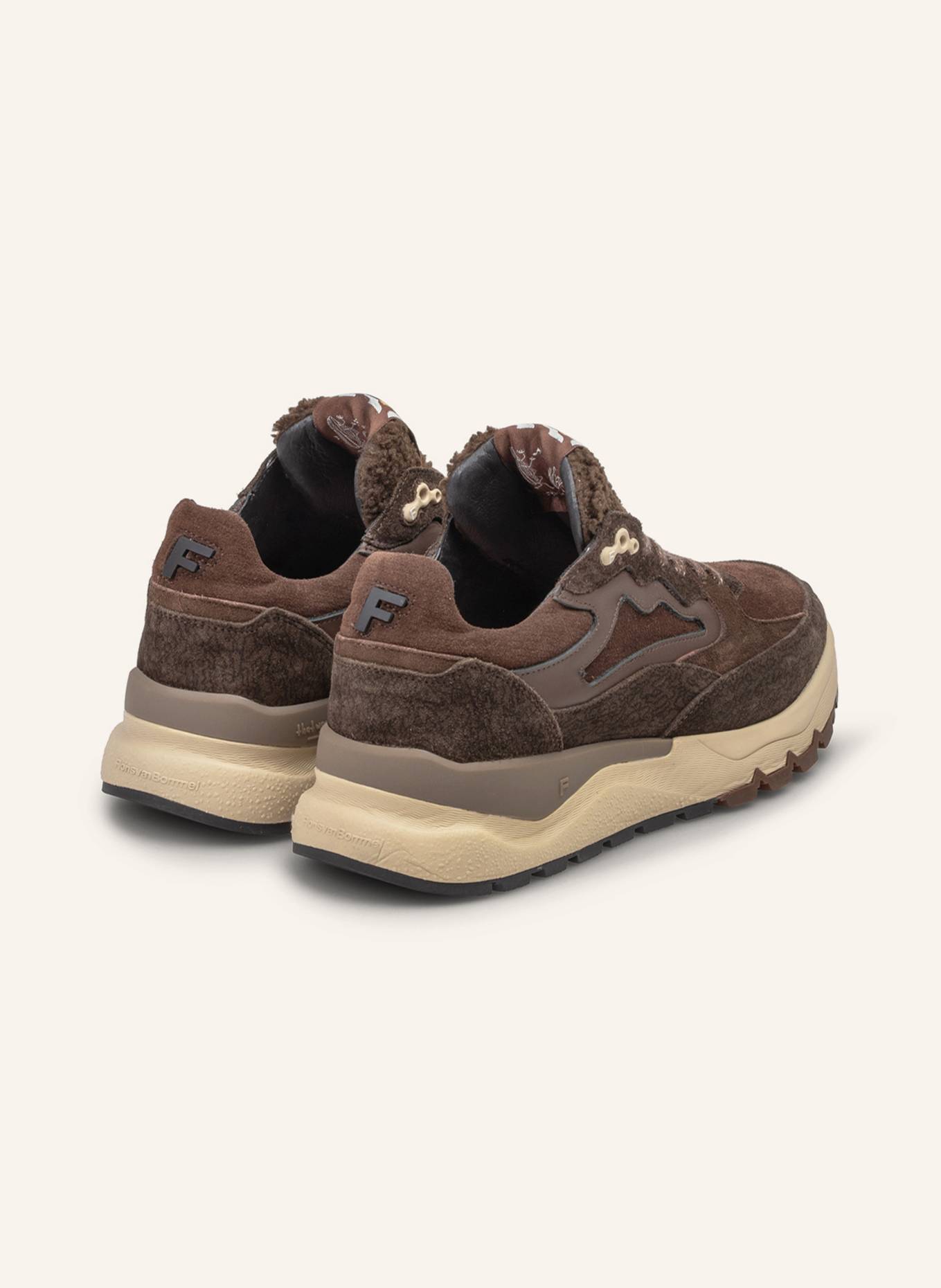 Floris van Bommel Sneaker TRENI 01: DUNKELBRAUN