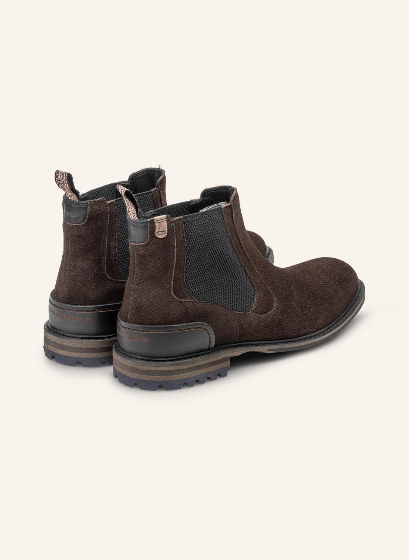 Floris van Bommel Chelsea-Boots CREPI 15: DUNKELBRAUN