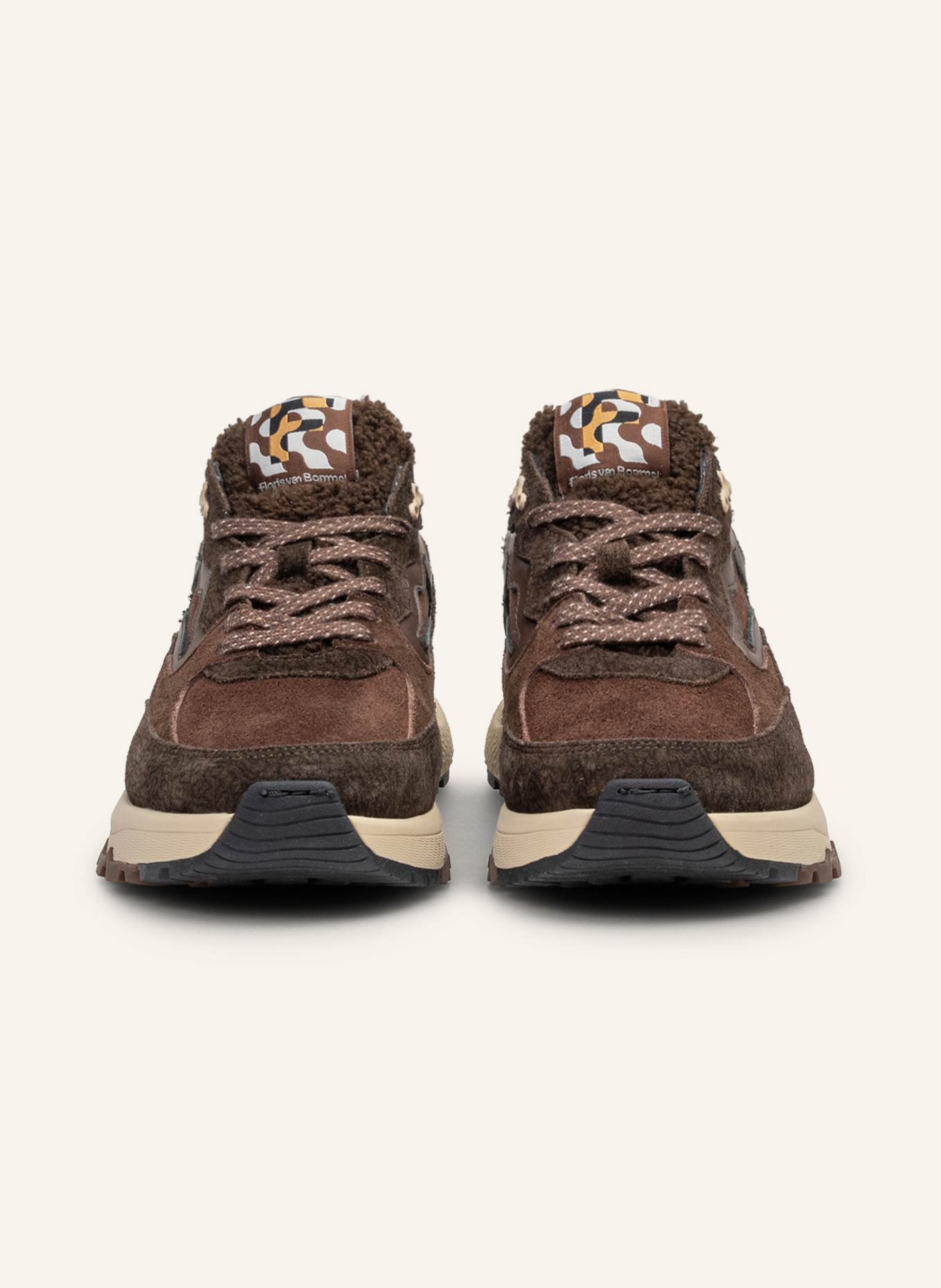 Floris van Bommel Sneaker TRENI 01: DUNKELBRAUN