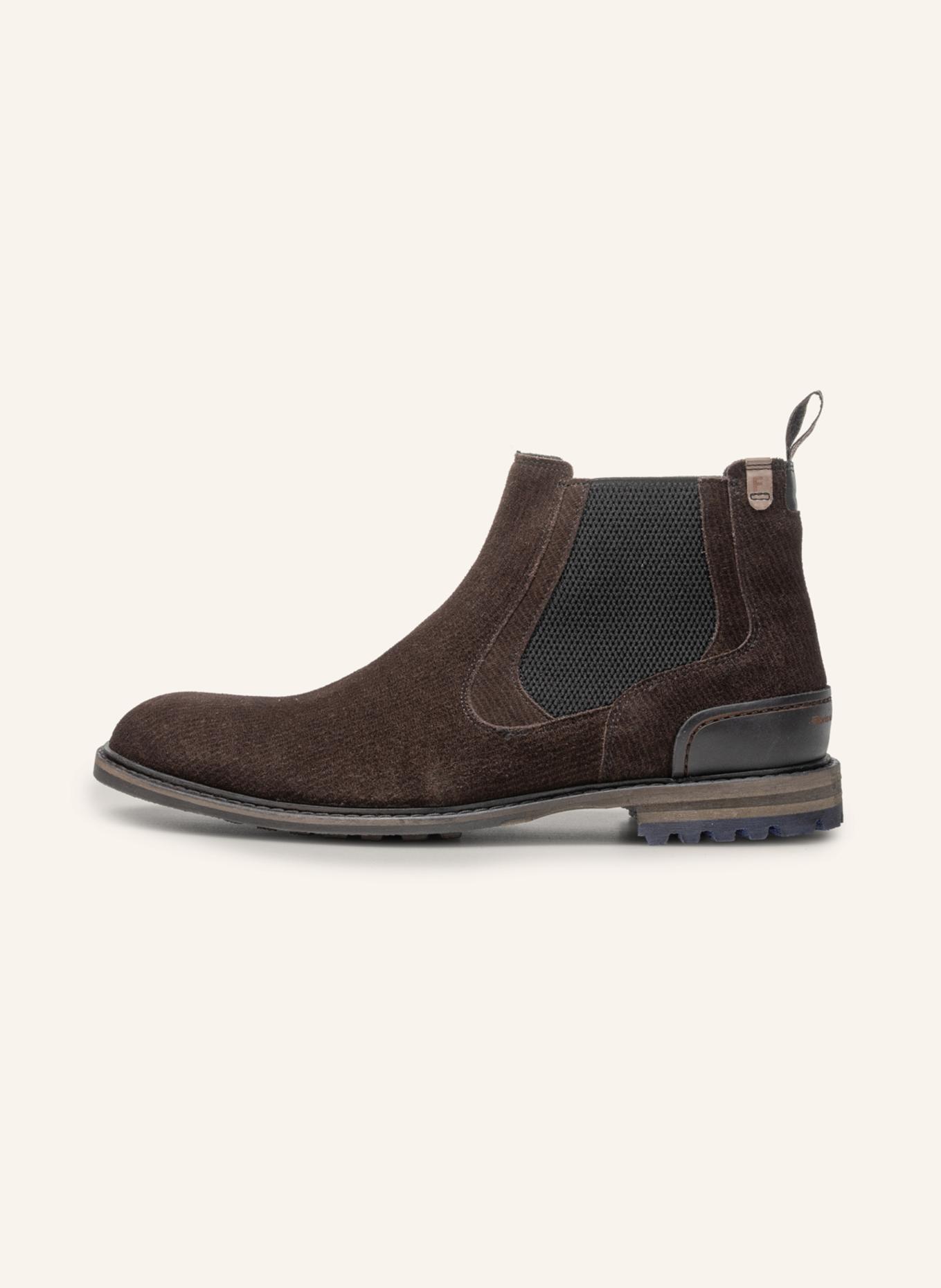 Floris van Bommel Chelsea-Boots CREPI 15: DUNKELBRAUN