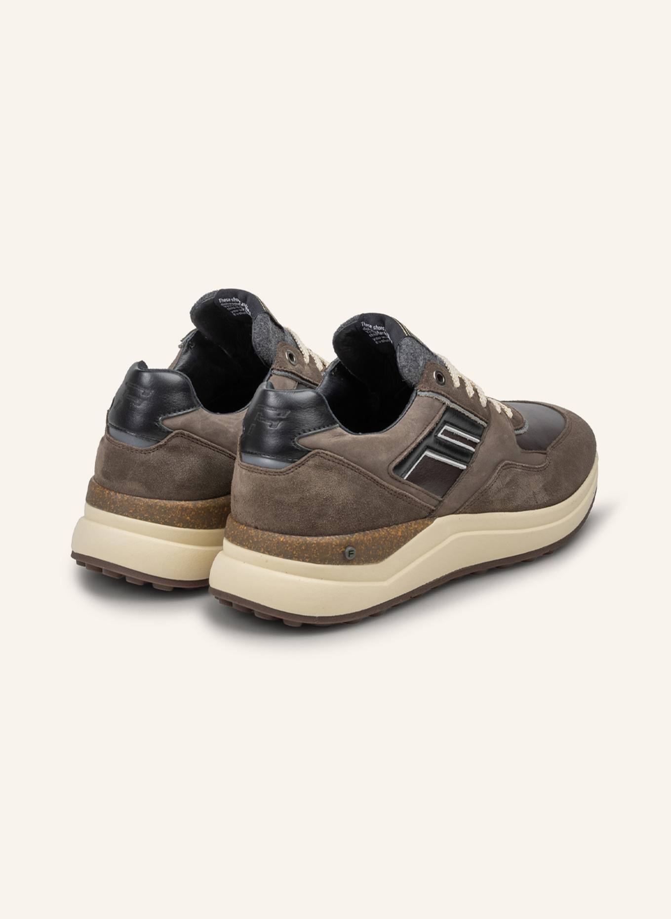 Floris van Bommel Sneaker DE TRIKKER 01: BRAUN