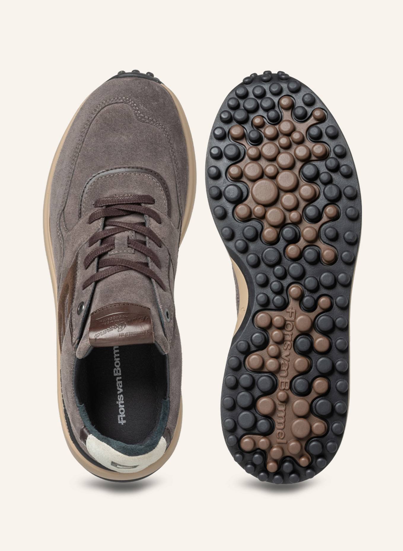 Floris van Bommel Sneaker NOPPI 29: DUNKELGRAU