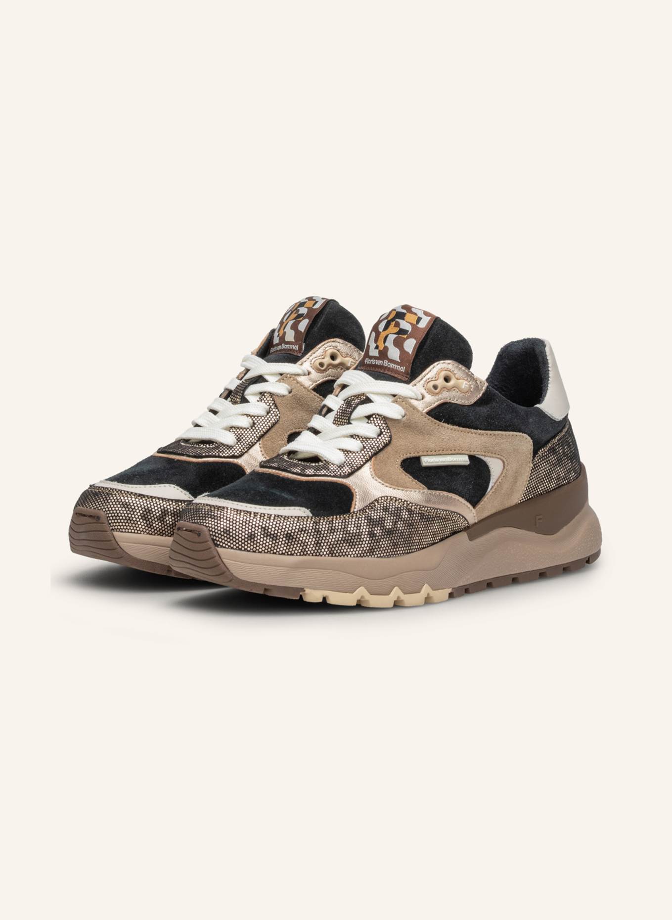 Floris van Bommel Sneaker TRENI 02: GOLD