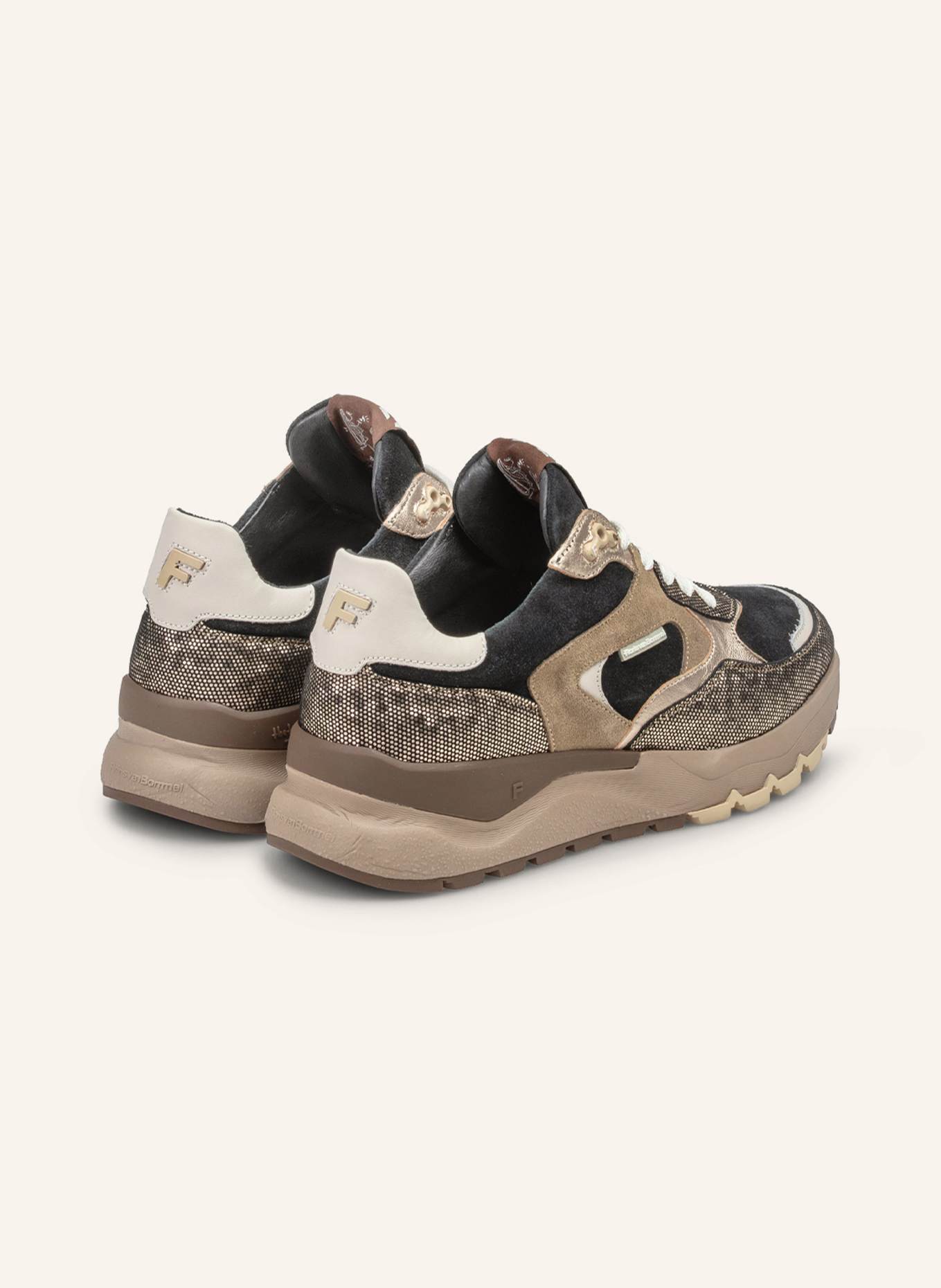 Floris van Bommel Sneaker TRENI 02: GOLD