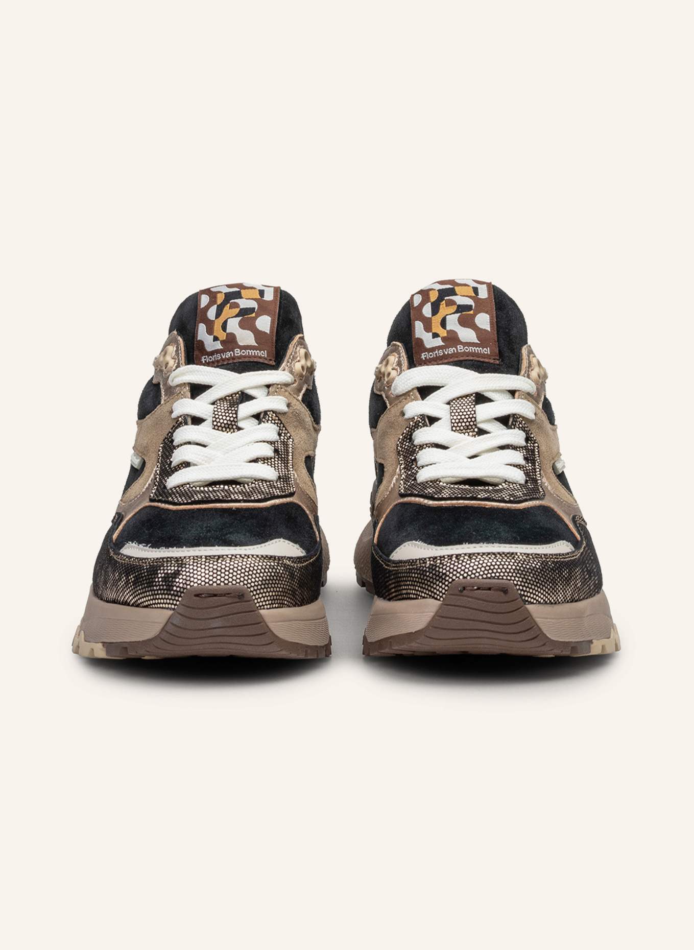 Floris van Bommel Sneaker TRENI 02: GOLD