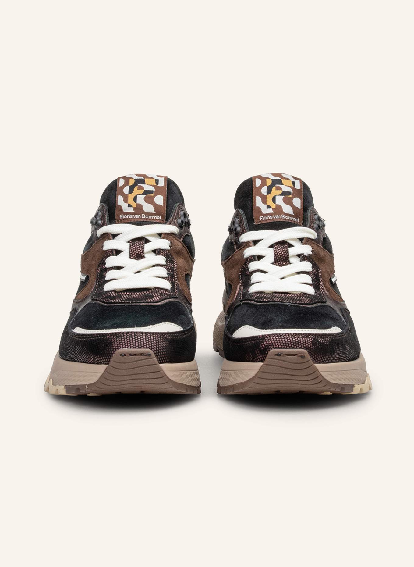Floris van Bommel Sneaker TRENI 02: DUNKELBRAUN