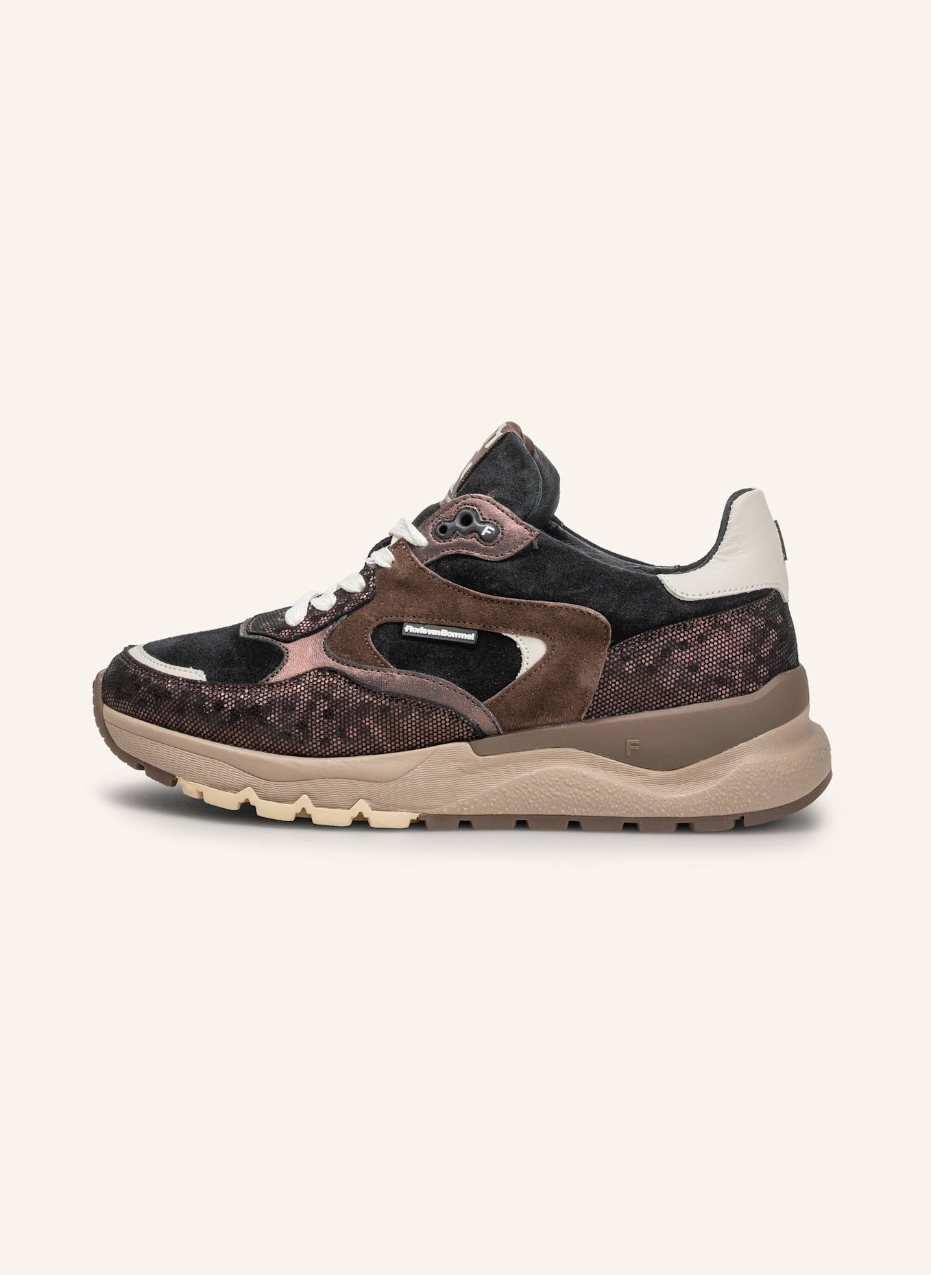 Floris van Bommel Sneaker TRENI 02: DUNKELBRAUN