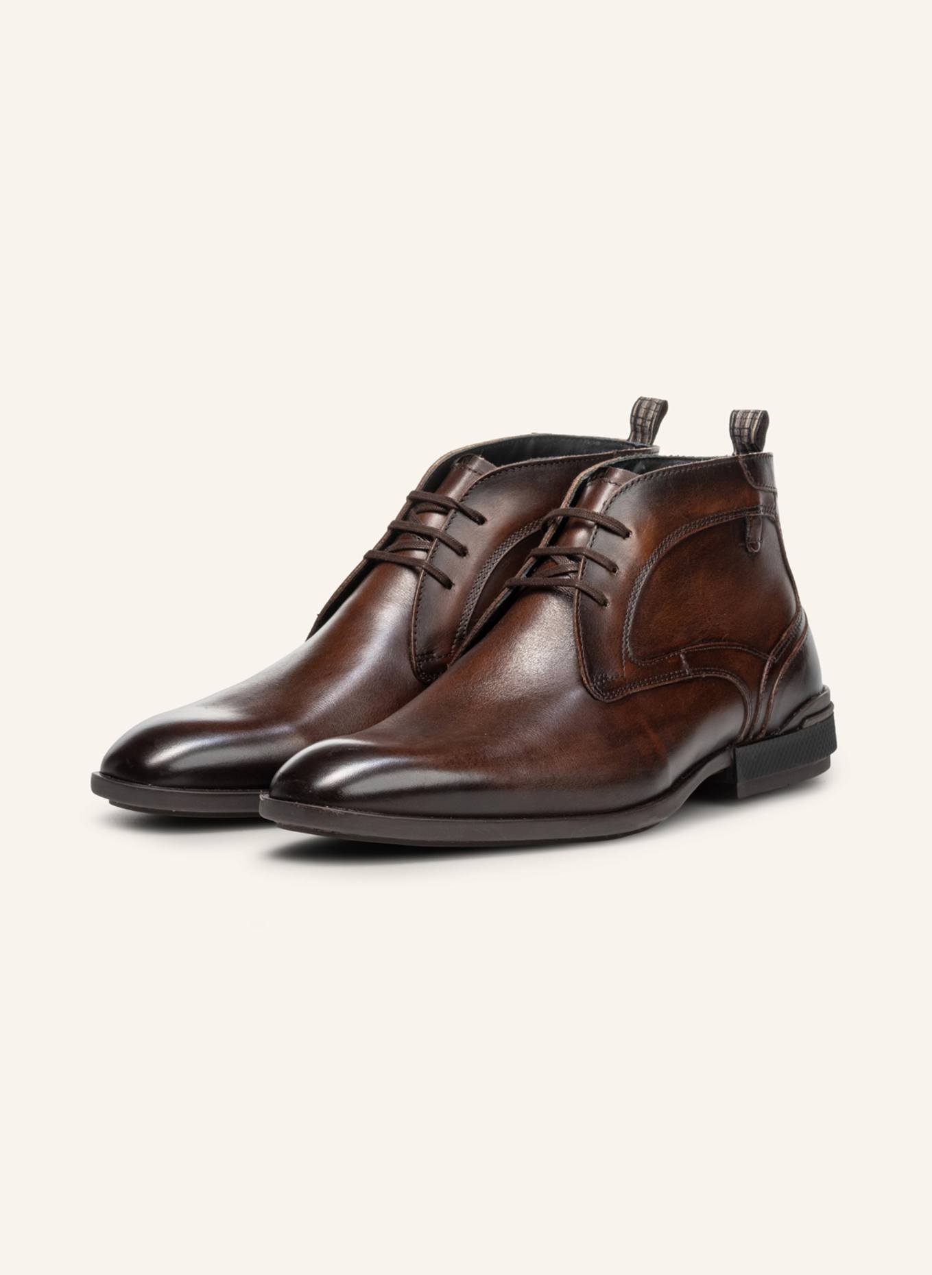 Floris van Bommel Stiefel DE HAKKER 01: DUNKELBRAUN